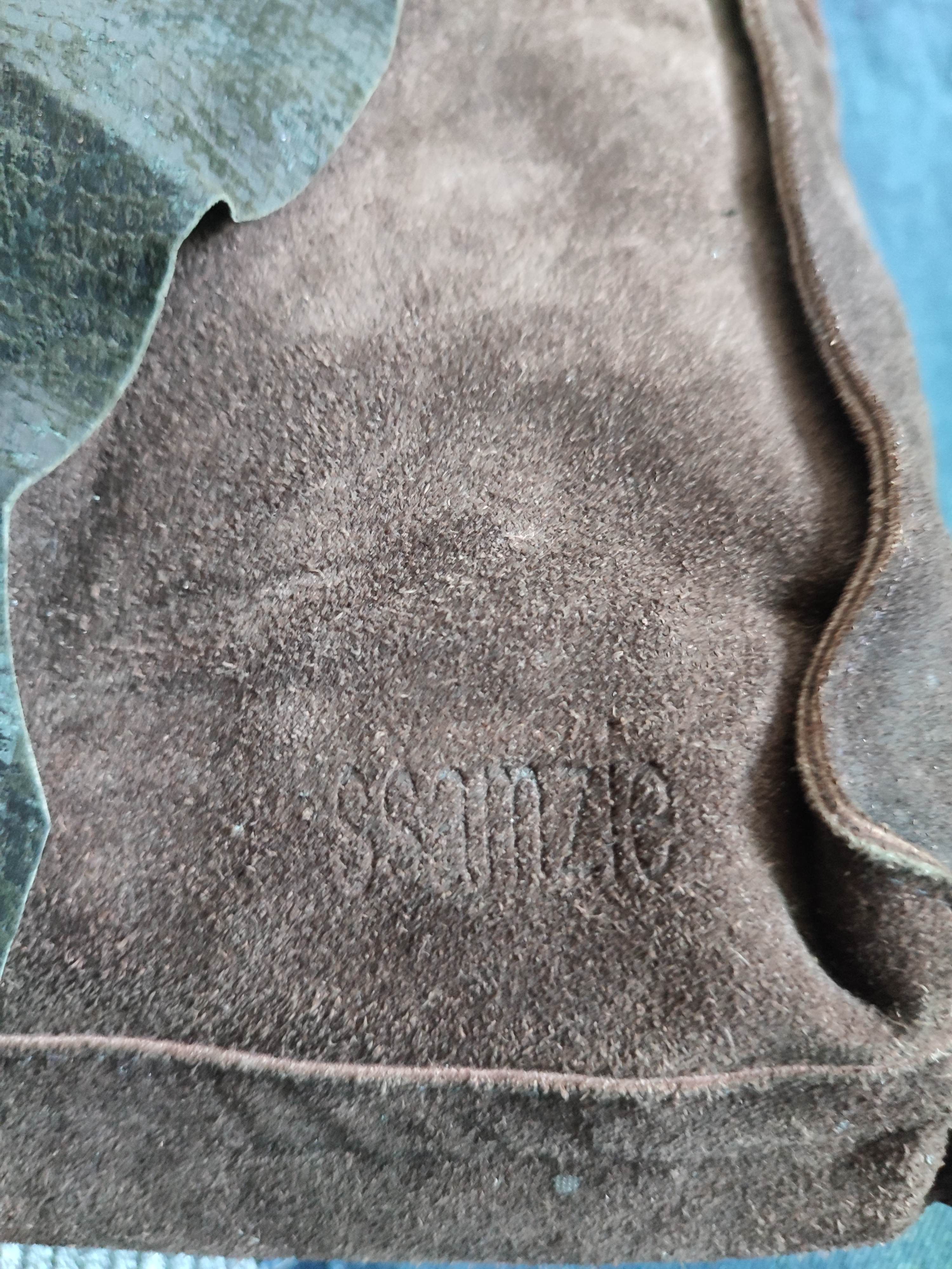 Leather 🔥Ssamzie Leather Suede Crossbody bag Size ONE SIZE - 7 Thumbnail