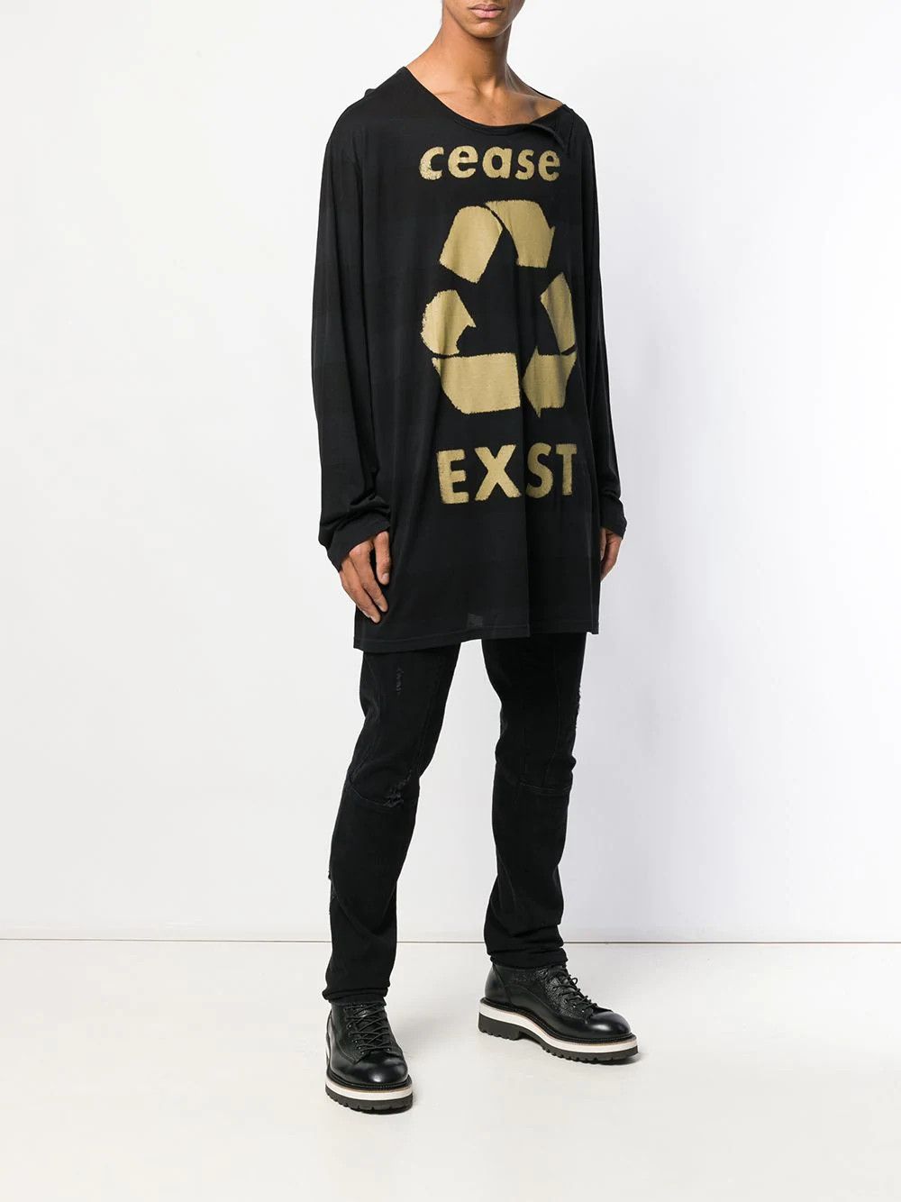 Faith Connexion printed long sweatshirt Size US S / EU 44-46 / 1 - 1 Thumbnail