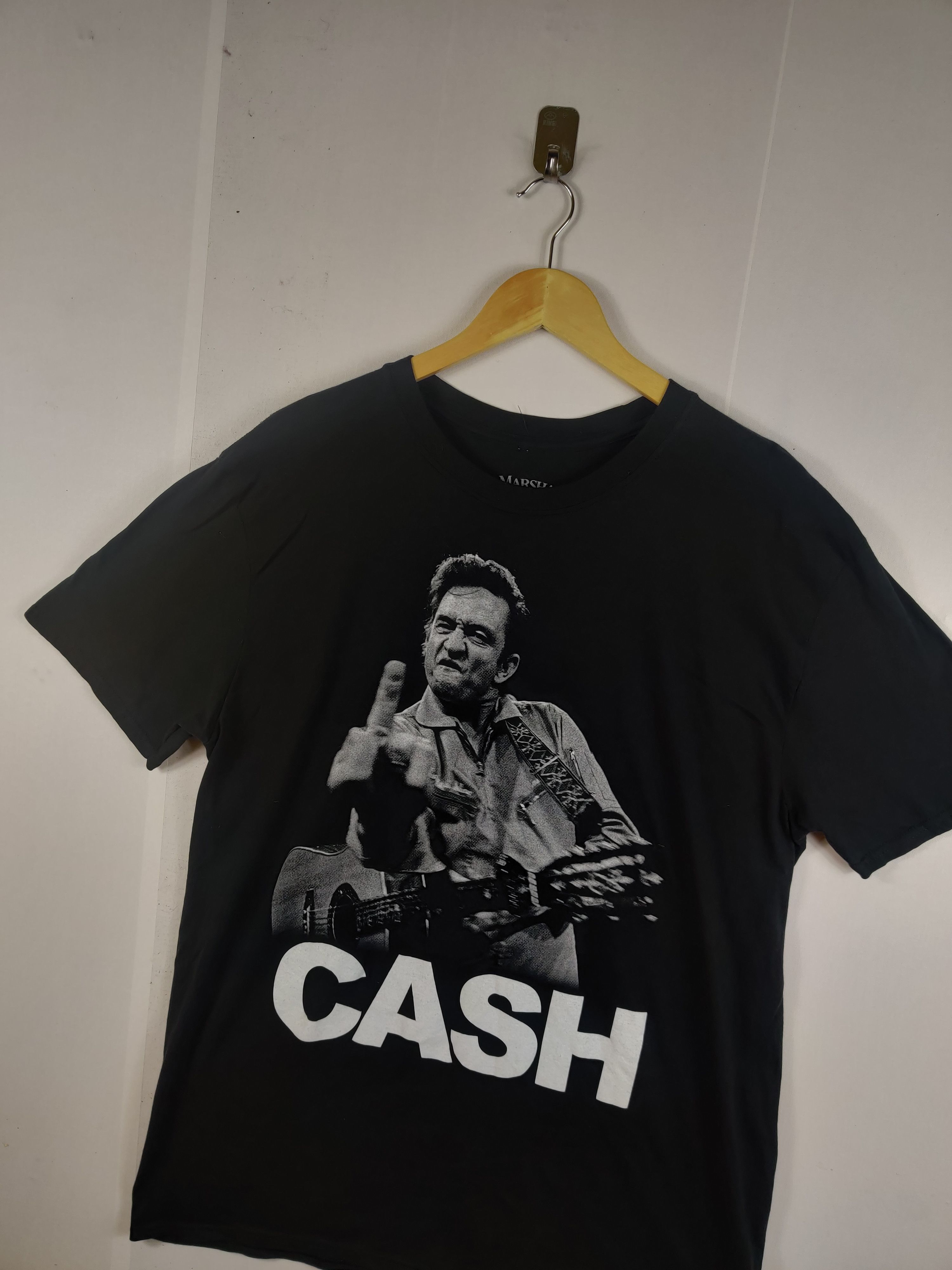 Band Tees Vintage Johnny Cash Band Tee Tshirt Size US XL / EU 56 / 4 - 2 Thumbnail