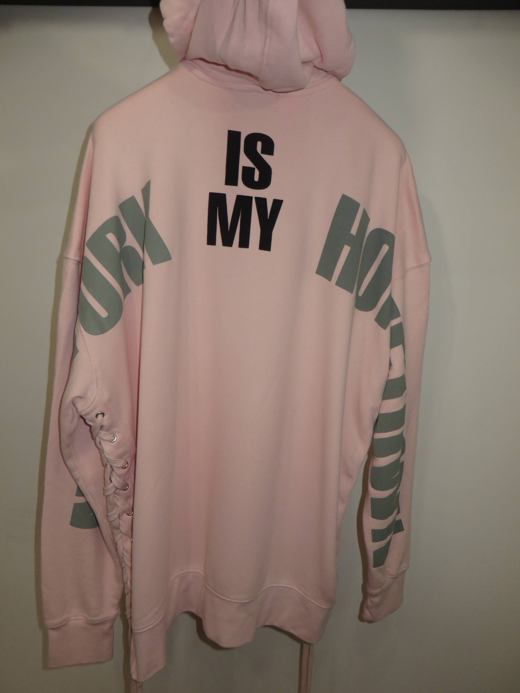 Faith Connexion Pink printed lace hoodie Size US XS / EU 42 / 0 - 3 Thumbnail