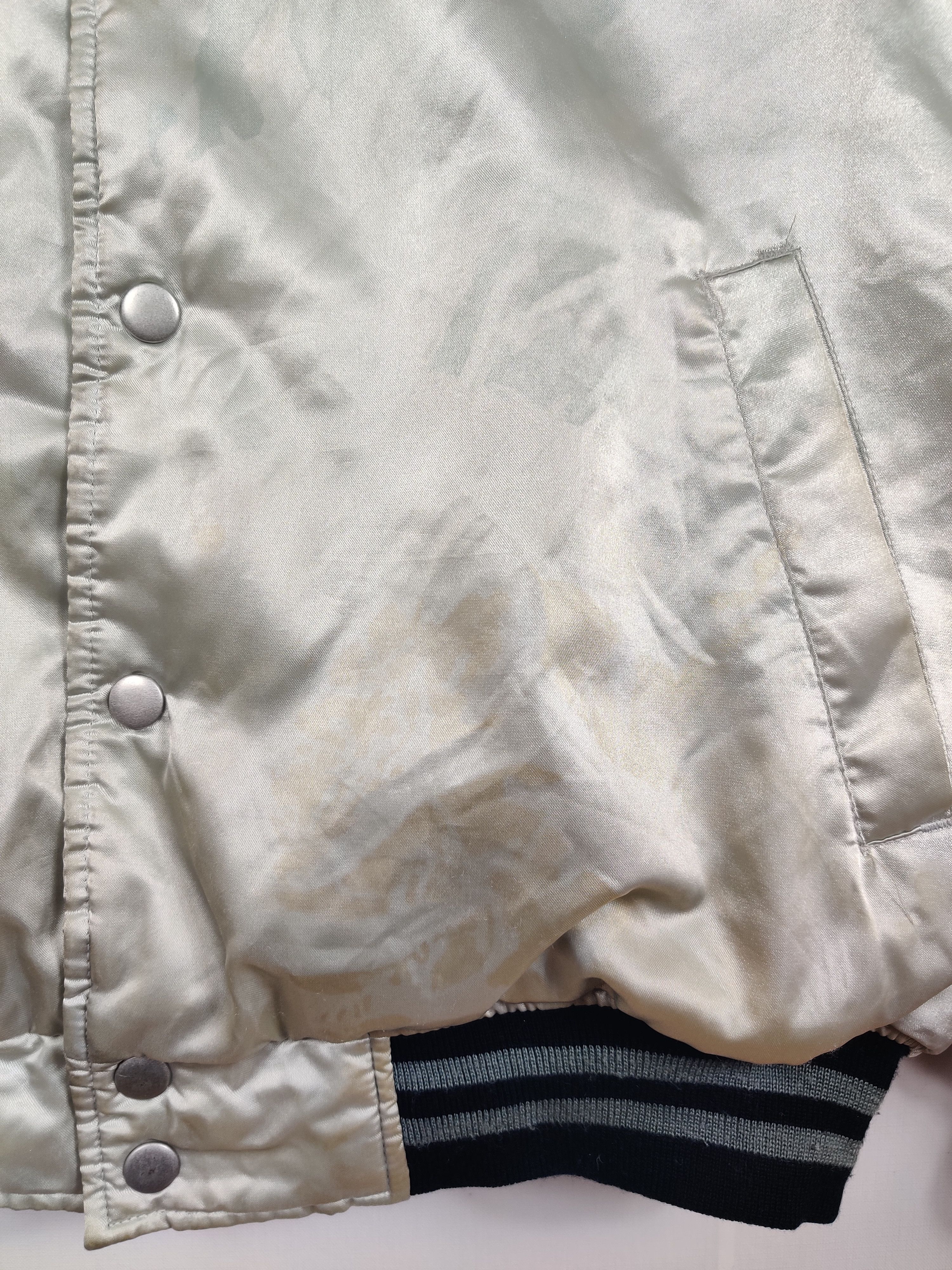 MLB Vintage Malt's Baseball Team Bomber Jacket Size US L / EU 52-54 / 3 - 6 Thumbnail