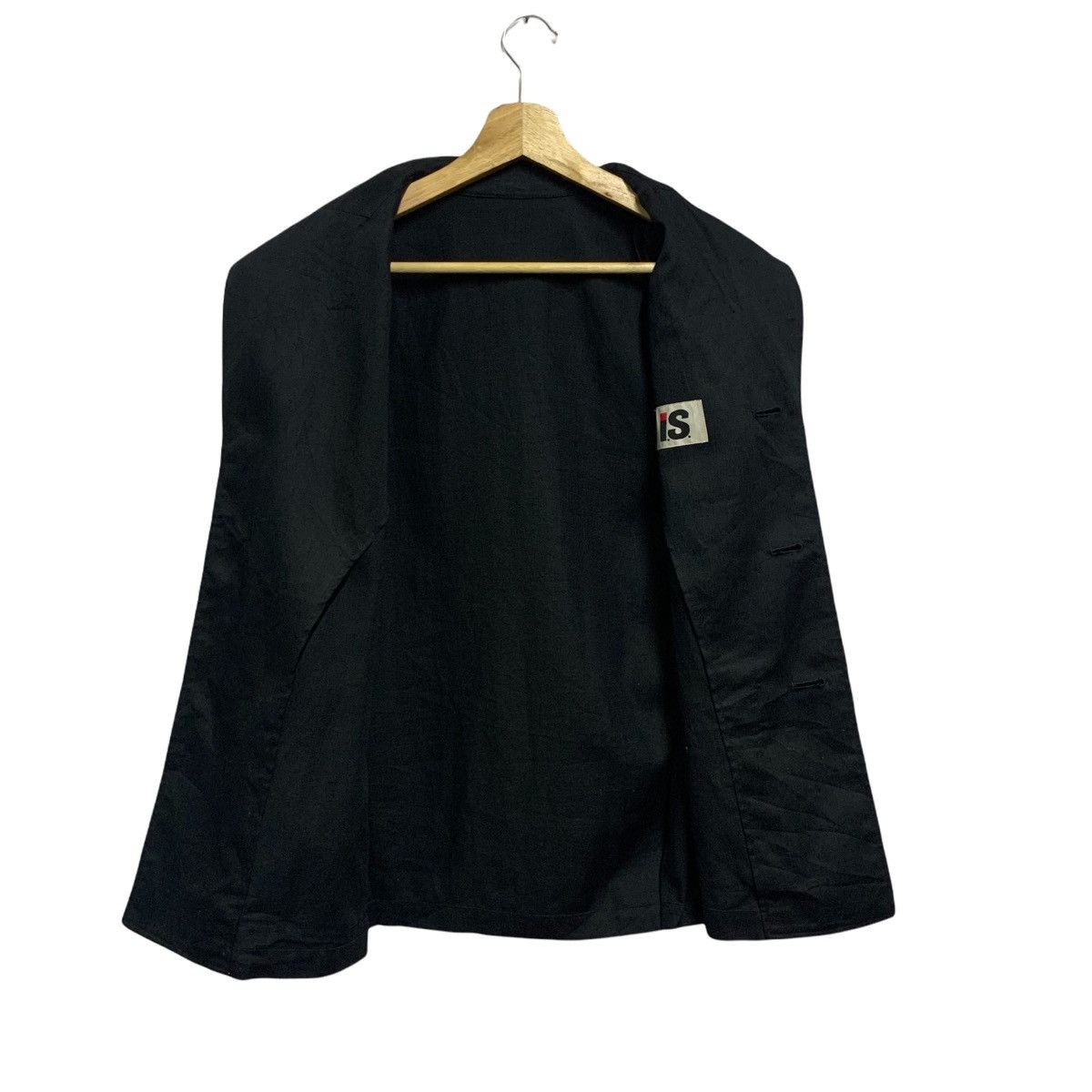 Issey Miyake Vintage Issey Miyake Hemp Black Jacket Size L / US 10 / IT 46 - 11 Thumbnail