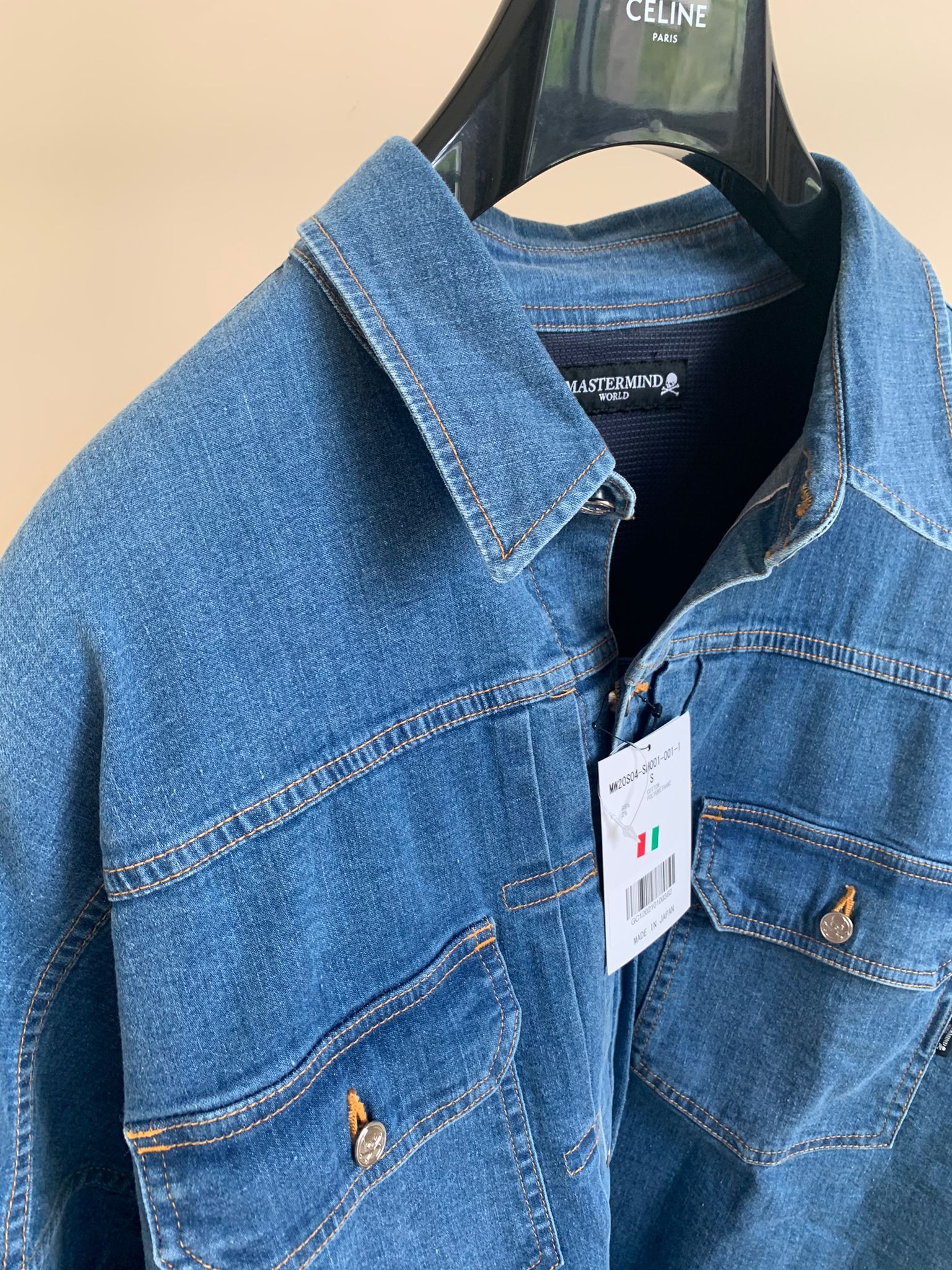 Mastermind Japan Logo Denim Jacket in Blue Size US S / EU 44-46 / 1 - 13 Thumbnail