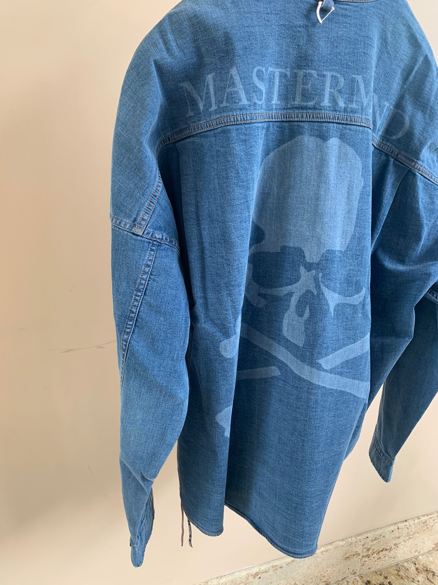 Mastermind Japan Logo Denim Jacket in Blue Size US S / EU 44-46 / 1 - 3 Thumbnail