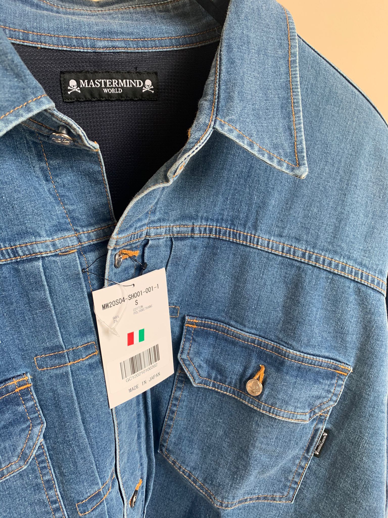 Mastermind Japan Logo Denim Jacket in Blue Size US S / EU 44-46 / 1 - 15 Thumbnail