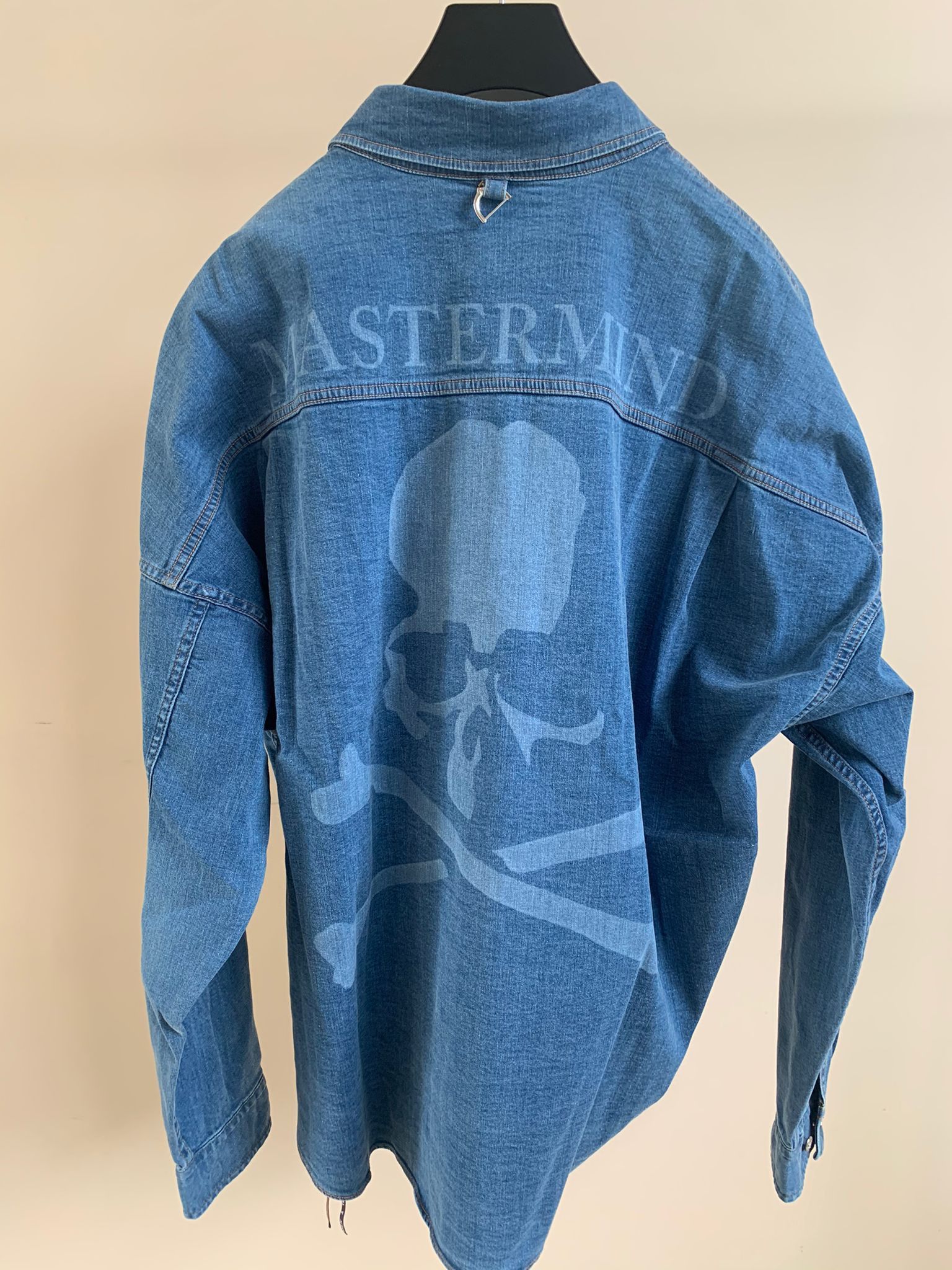 Mastermind Japan Logo Denim Jacket in Blue Size US S / EU 44-46 / 1 - 4 Thumbnail