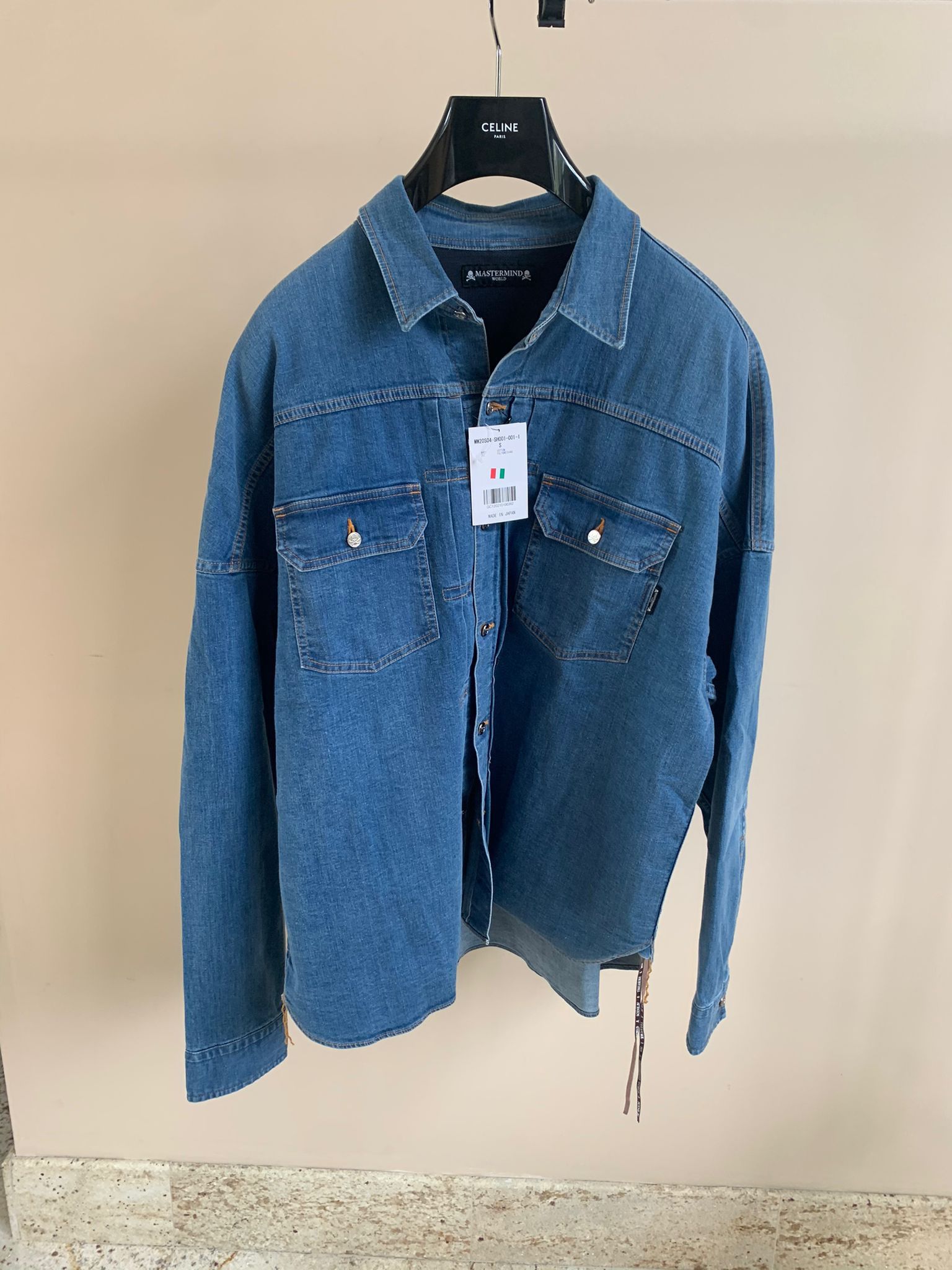 Mastermind Japan Logo Denim Jacket in Blue Size US S / EU 44-46 / 1 - 11 Thumbnail
