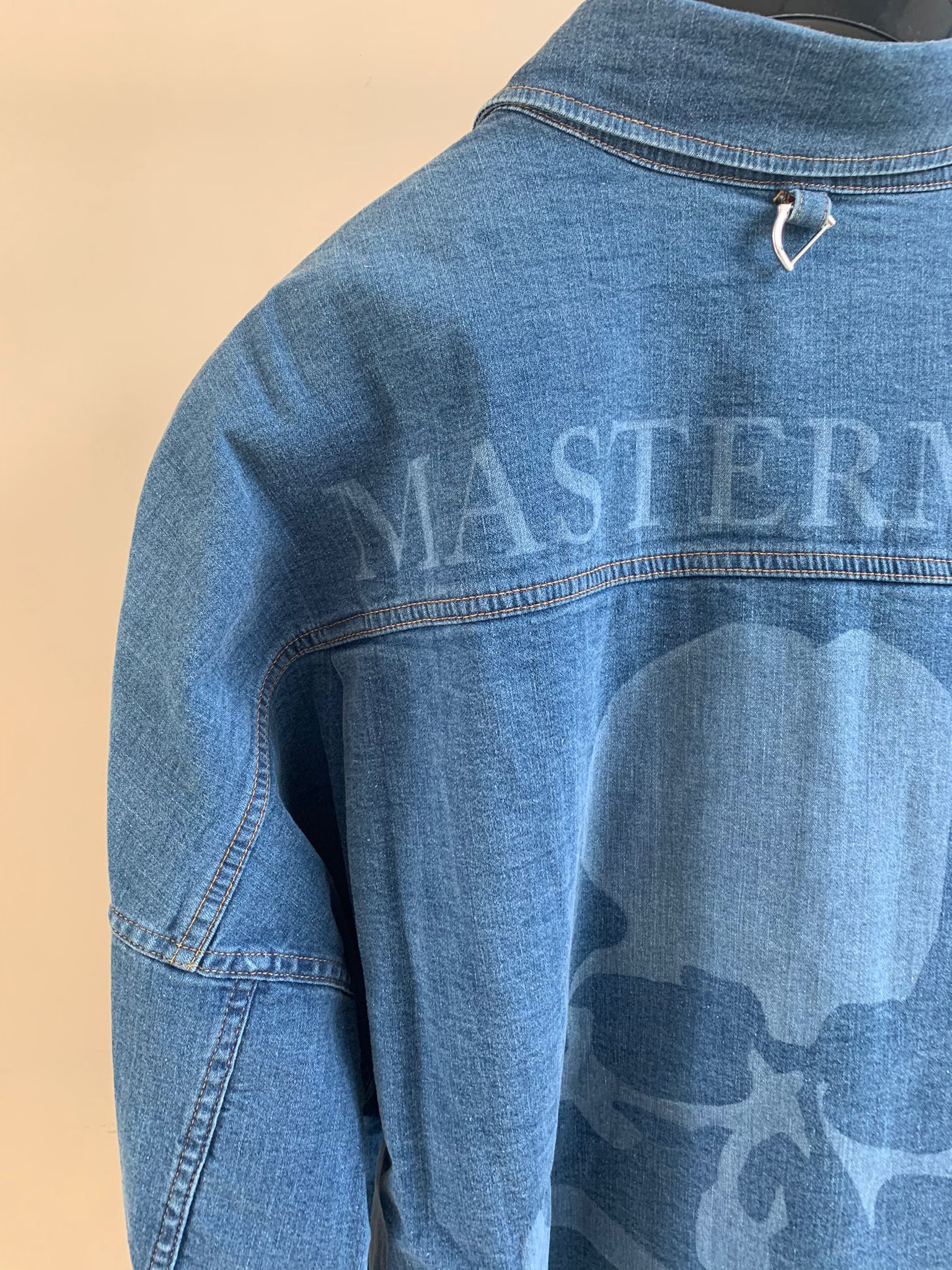 Mastermind Japan Logo Denim Jacket in Blue Size US S / EU 44-46 / 1 - 6 Thumbnail