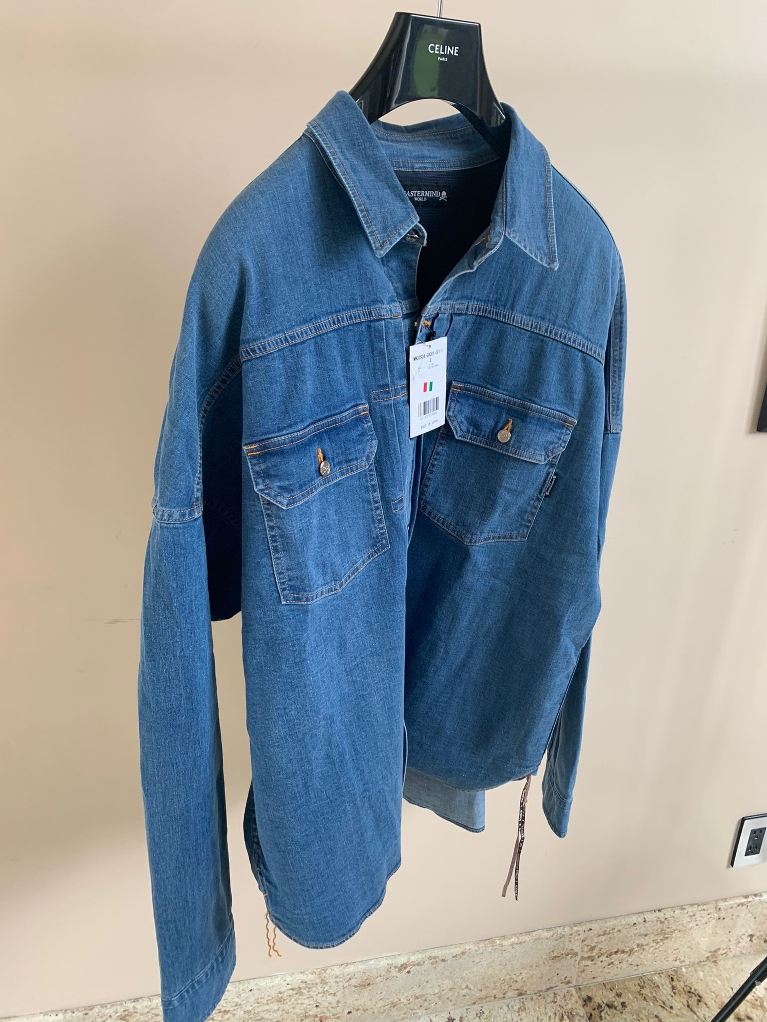 Mastermind Japan Logo Denim Jacket in Blue Size US S / EU 44-46 / 1 - 10 Thumbnail