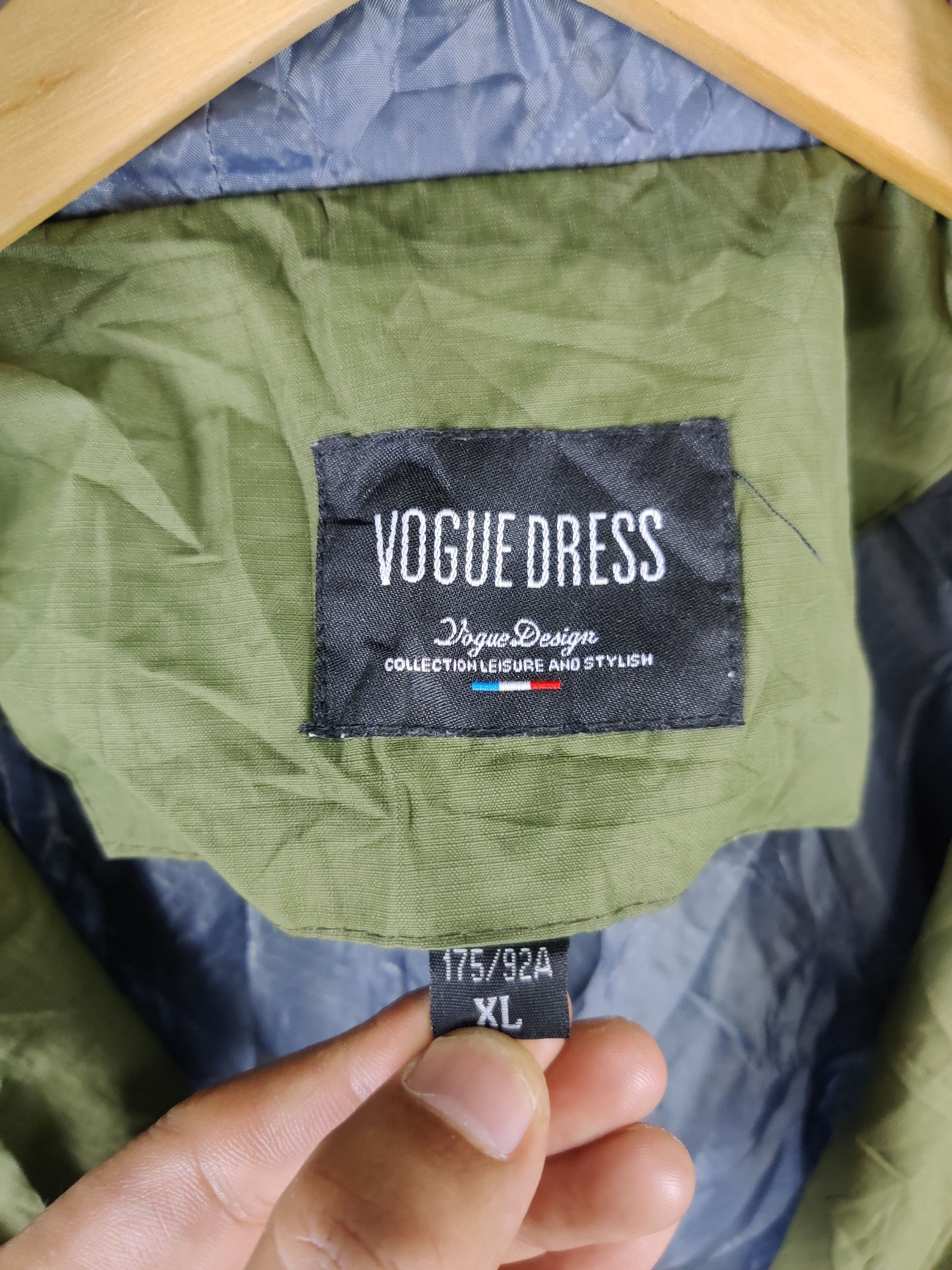 Japanese Brand Vintage Thrashed Vogue Dress Wheatergear Windbreaker Jacket Size US XL / EU 56 / 4 - 9 Thumbnail