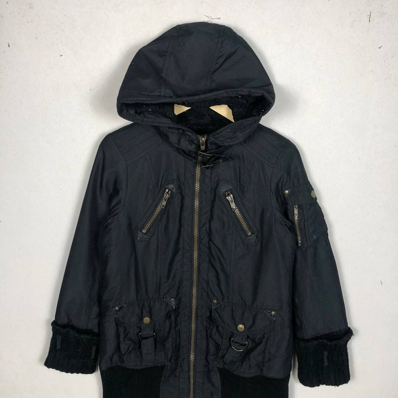 Japanese Brand Recette A La Mode Gothic Ninja Punk Bondage Hooded Jacket Size US S / EU 44-46 / 1 - 3 Thumbnail