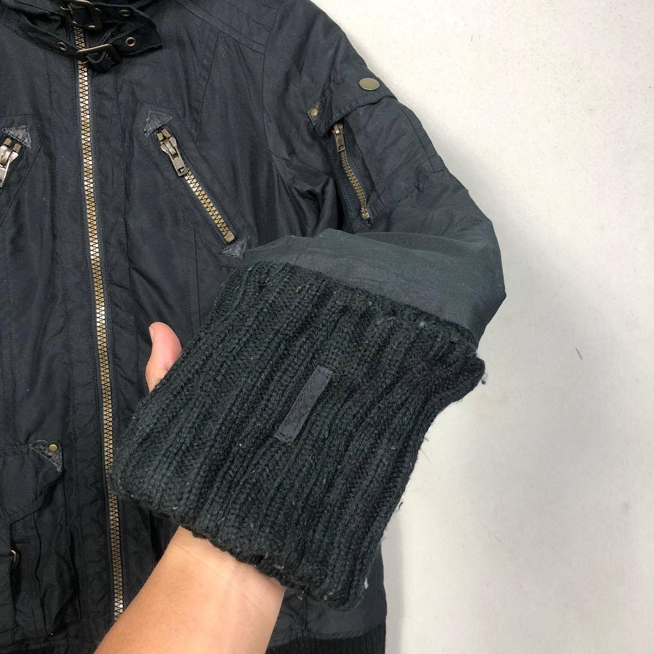 Japanese Brand Recette A La Mode Gothic Ninja Punk Bondage Hooded Jacket Size US S / EU 44-46 / 1 - 6 Thumbnail