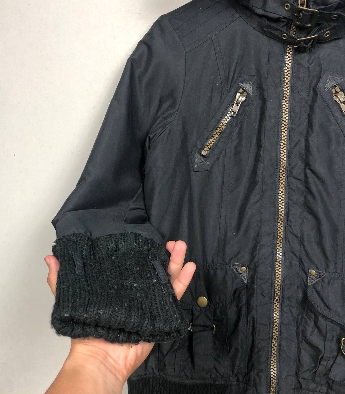 Japanese Brand Recette A La Mode Gothic Ninja Punk Bondage Hooded Jacket Size US S / EU 44-46 / 1 - 7 Thumbnail