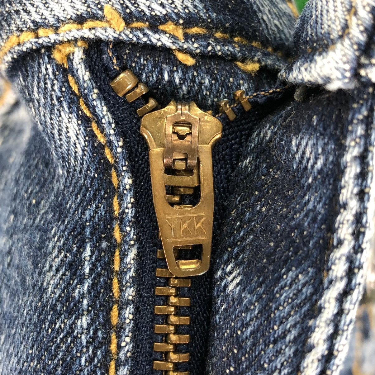 Japanese Brand Vintage 90's Blue Denim Sexy Mini Skirt by Vence Jeans Size 28" / US 6 / IT 42 - 11 Thumbnail