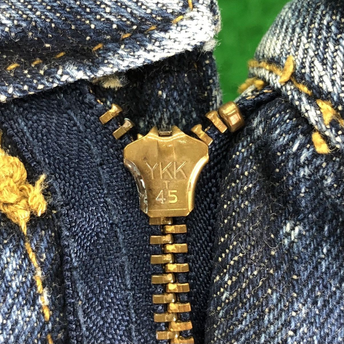 Japanese Brand Vintage 90's Blue Denim Sexy Mini Skirt by Vence Jeans Size 28" / US 6 / IT 42 - 12 Thumbnail