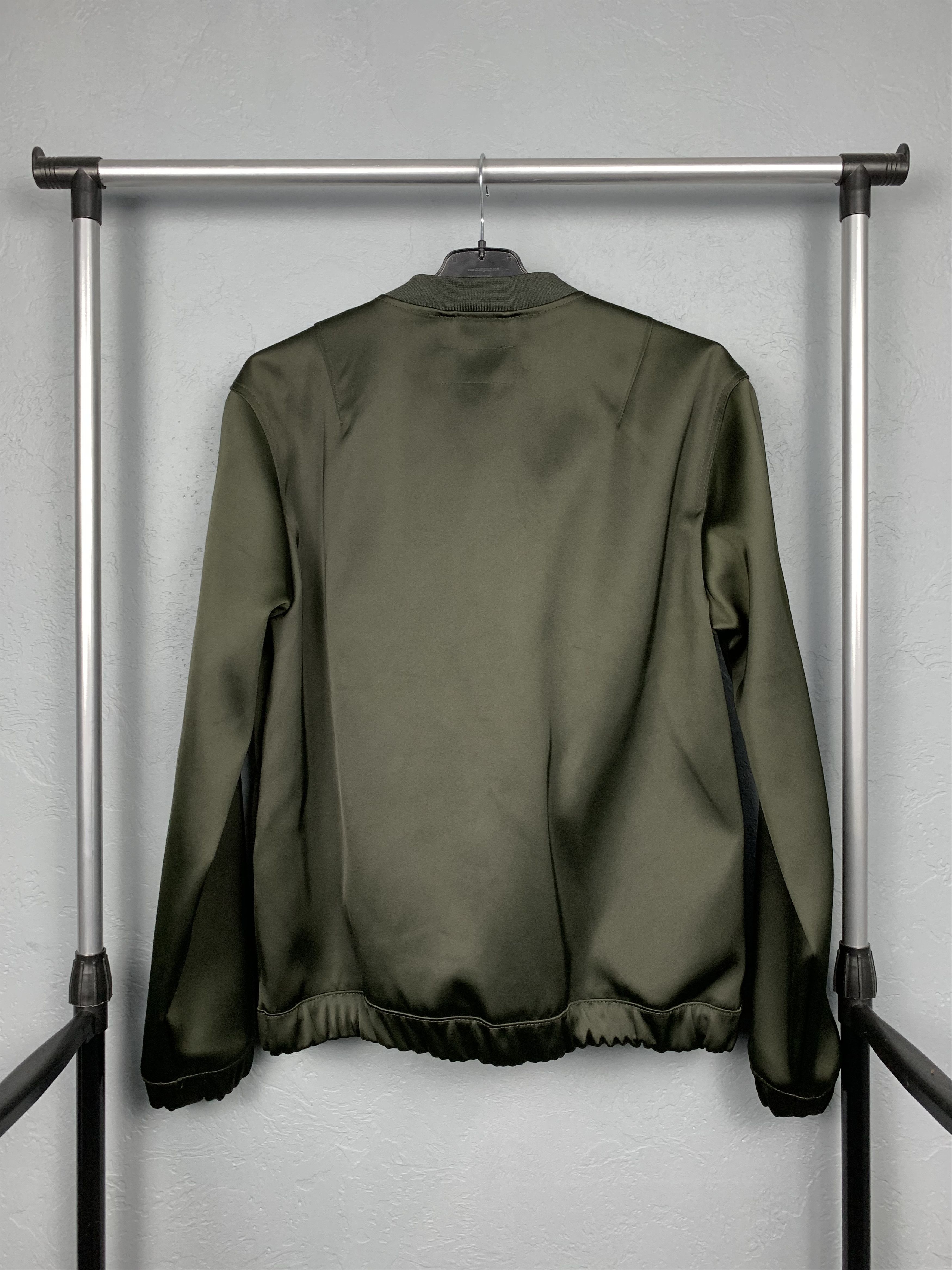 H&M × The Weeknd H&M x The Weekend XO Bomber Jacket Green Patch Satin Size US M / EU 48-50 / 2 - 7 Thumbnail