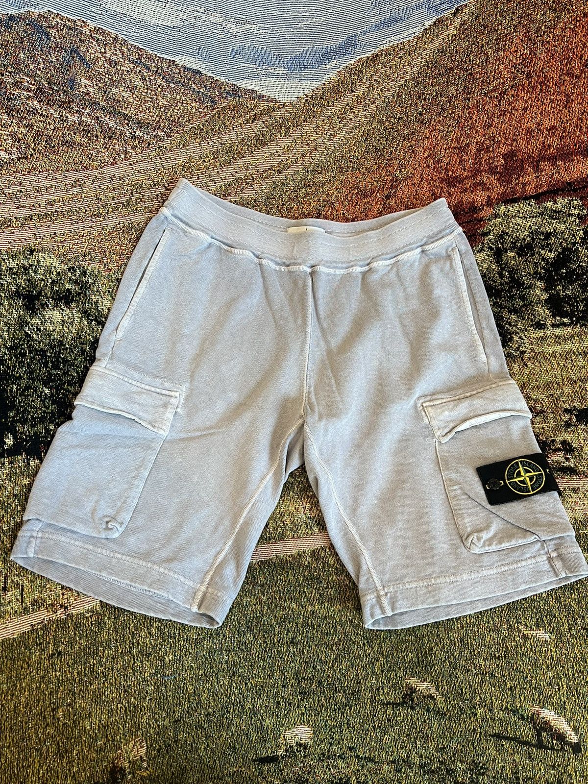 Stone Island Stone island cargo shorts medium lavender Size US 32 / EU 48 - 1 Thumbnail