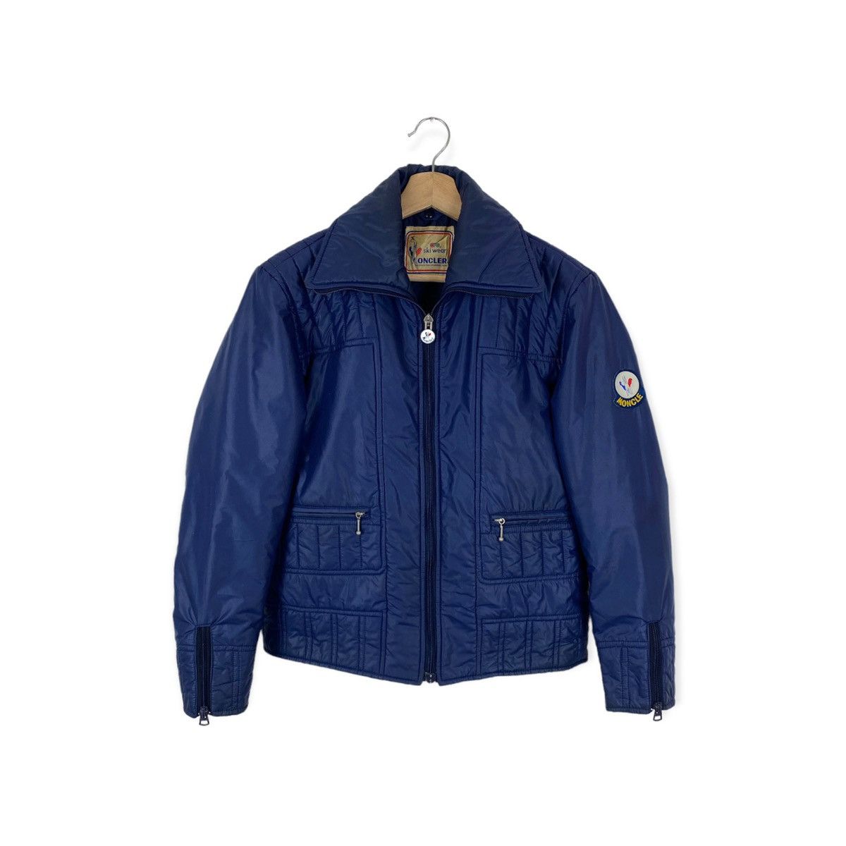 Moncler ☀️Vintage Moncler Ski Wear zipper light jacket Size US S / EU 44-46 / 1 - 1 Thumbnail