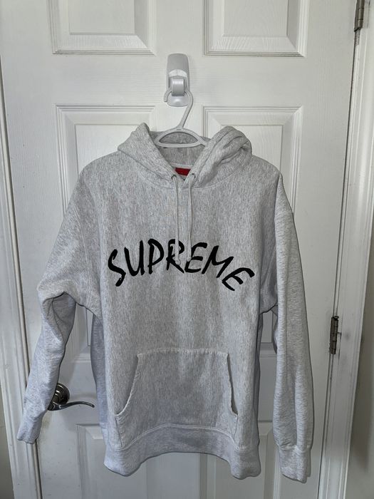 Supreme Supreme 'FTP Arc' Hooded Sweatshirt Ash Grey | Grailed