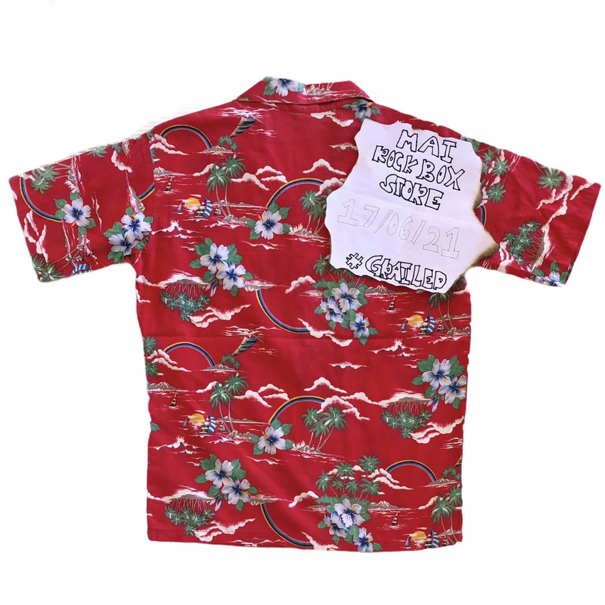 Batik Bay Vintage 80's Hawaiian Shirt Floral Motif Size US XS / EU 42 / 0 - 5 Thumbnail