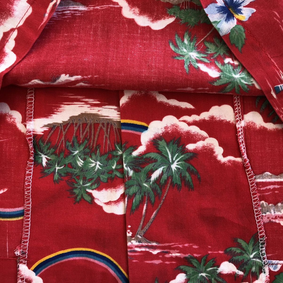 Batik Bay Vintage 80's Hawaiian Shirt Floral Motif Size US XS / EU 42 / 0 - 11 Thumbnail
