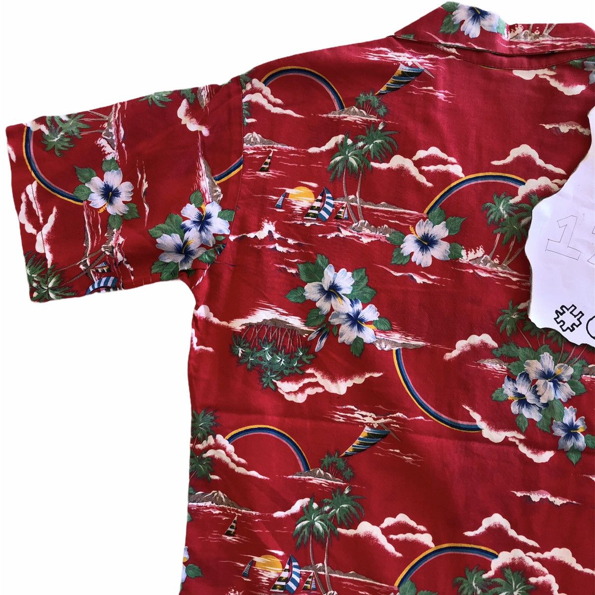 Batik Bay Vintage 80's Hawaiian Shirt Floral Motif Size US XS / EU 42 / 0 - 7 Thumbnail