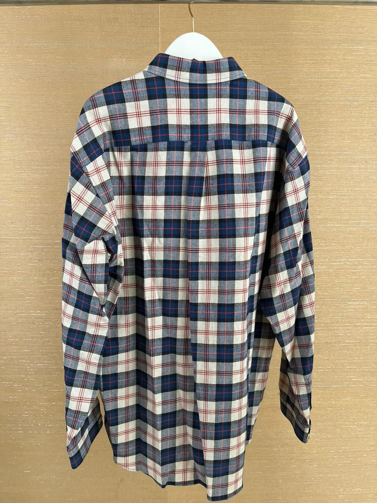 Gucci Donal Duck Embroidered Checker Cotton Shirt in Multicolor Size US M / EU 48-50 / 2 - 16 Thumbnail