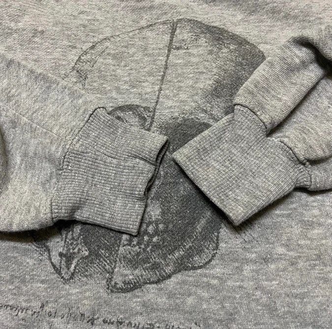 Vintage Vintage 90s skull sweatshirt pullover Size US M / EU 48-50 / 2 - 3 Thumbnail