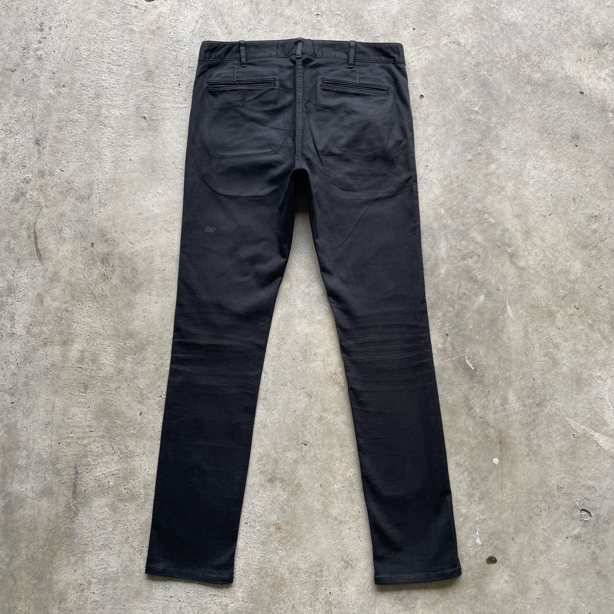 Beams Plus W31🔥 Vintage Beams Japan Skinny Black Trousers Casual Pants Size US 31 - 12 Thumbnail