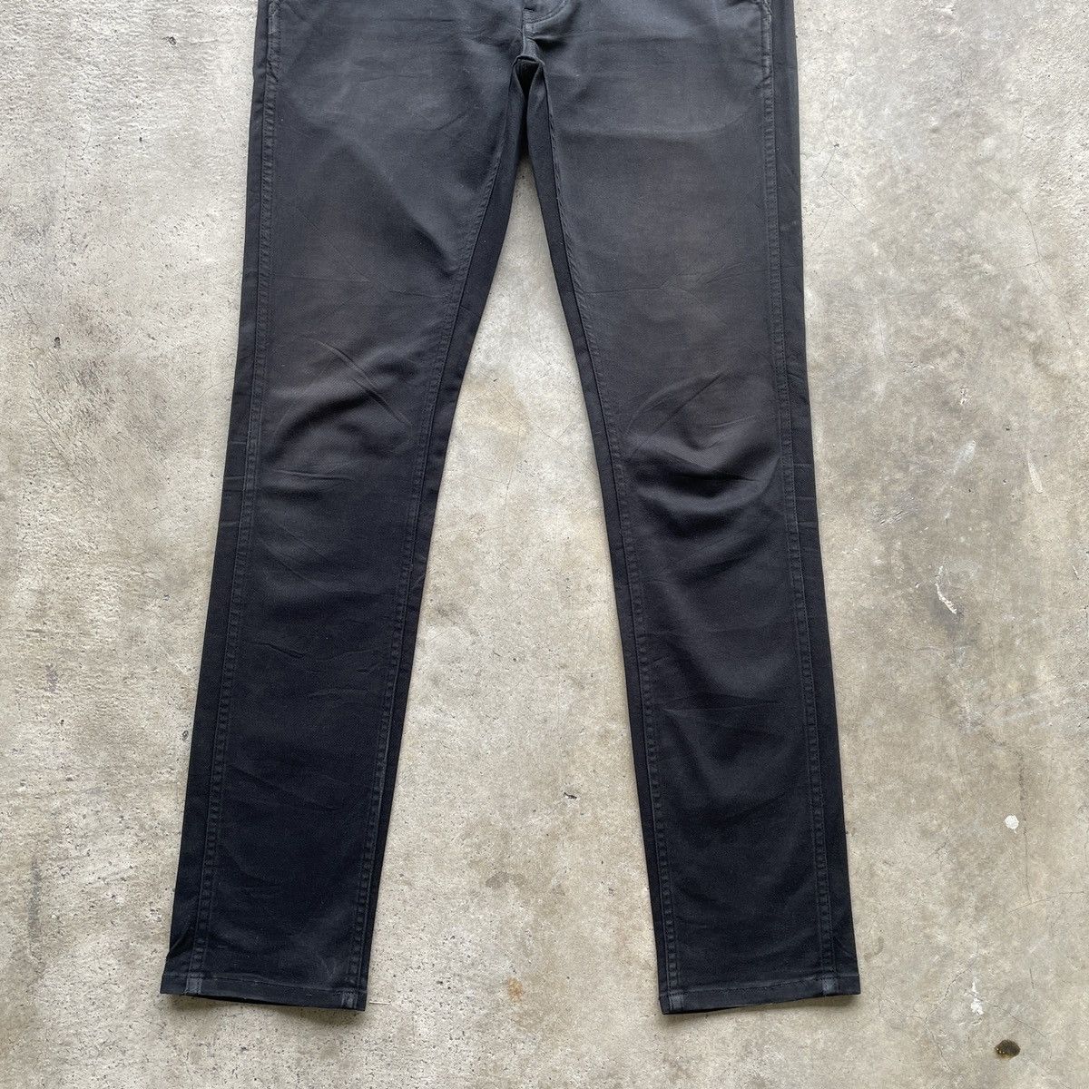 Beams Plus W31🔥 Vintage Beams Japan Skinny Black Trousers Casual Pants Size US 31 - 4 Thumbnail