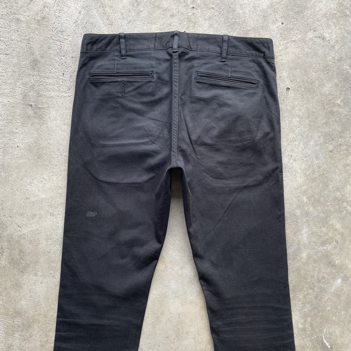 Beams Plus W31🔥 Vintage Beams Japan Skinny Black Trousers Casual Pants Size US 31 - 10 Thumbnail