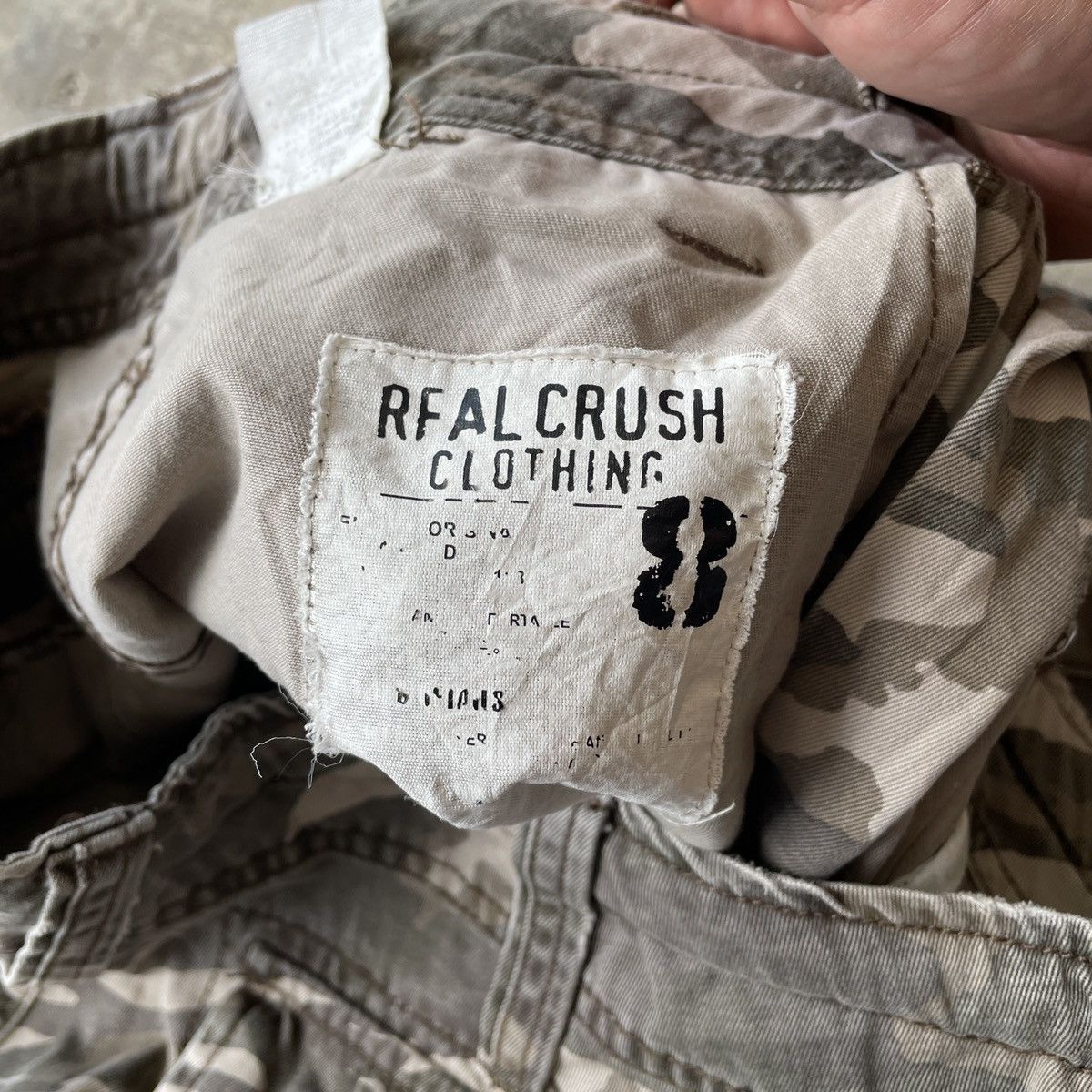Japanese Brand 8 Pocket Vintage R.C.C 986 Faded Flare Military Cargo Pants Size US 32 / EU 48 - 11 Thumbnail