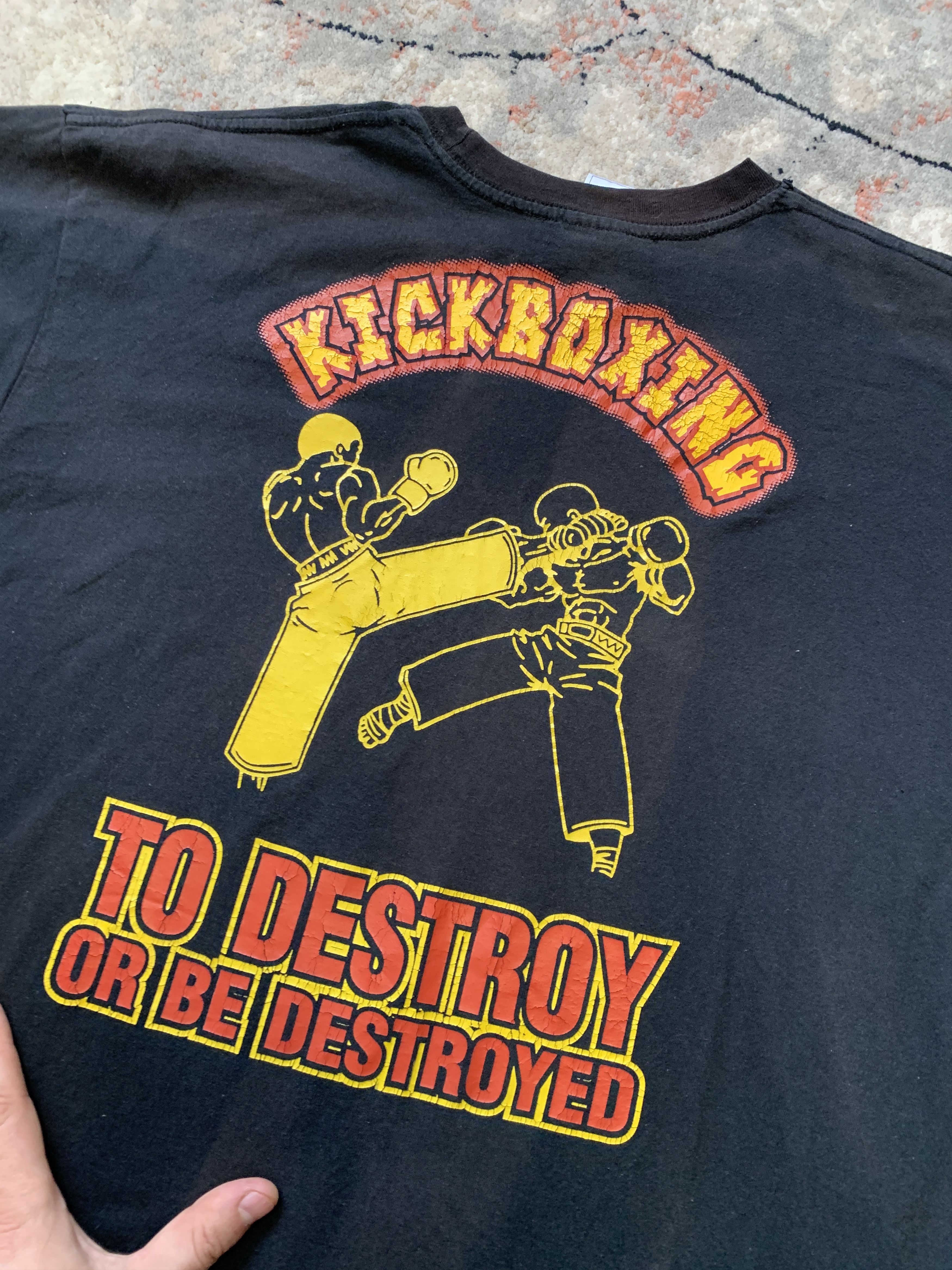 Vintage Kickboxing Ready To Rumble Vintage T-Shirt Size US L / EU 52-54 / 3 - 9 Thumbnail