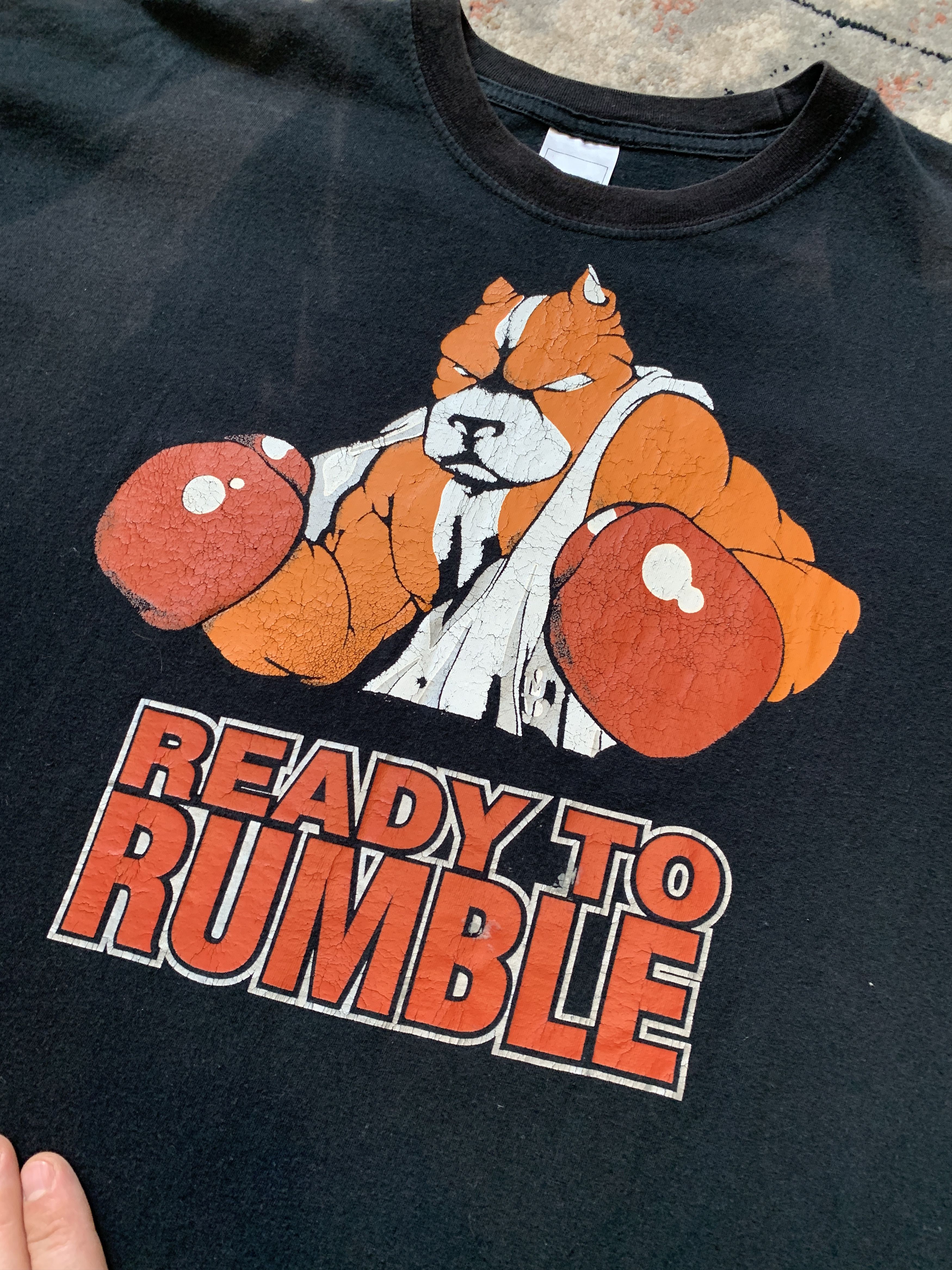 Vintage Kickboxing Ready To Rumble Vintage T-Shirt Size US L / EU 52-54 / 3 - 4 Thumbnail