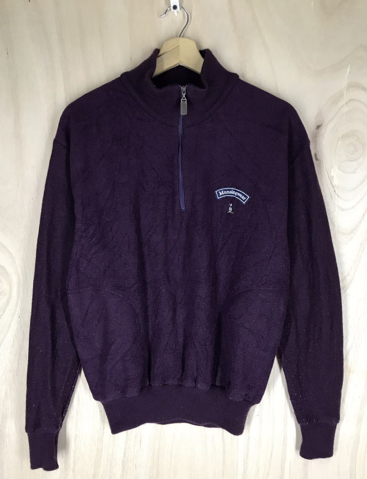 image of Vintage Grand Slam Munsingwear Sweaters in Purple, Men's (Size Medium)
