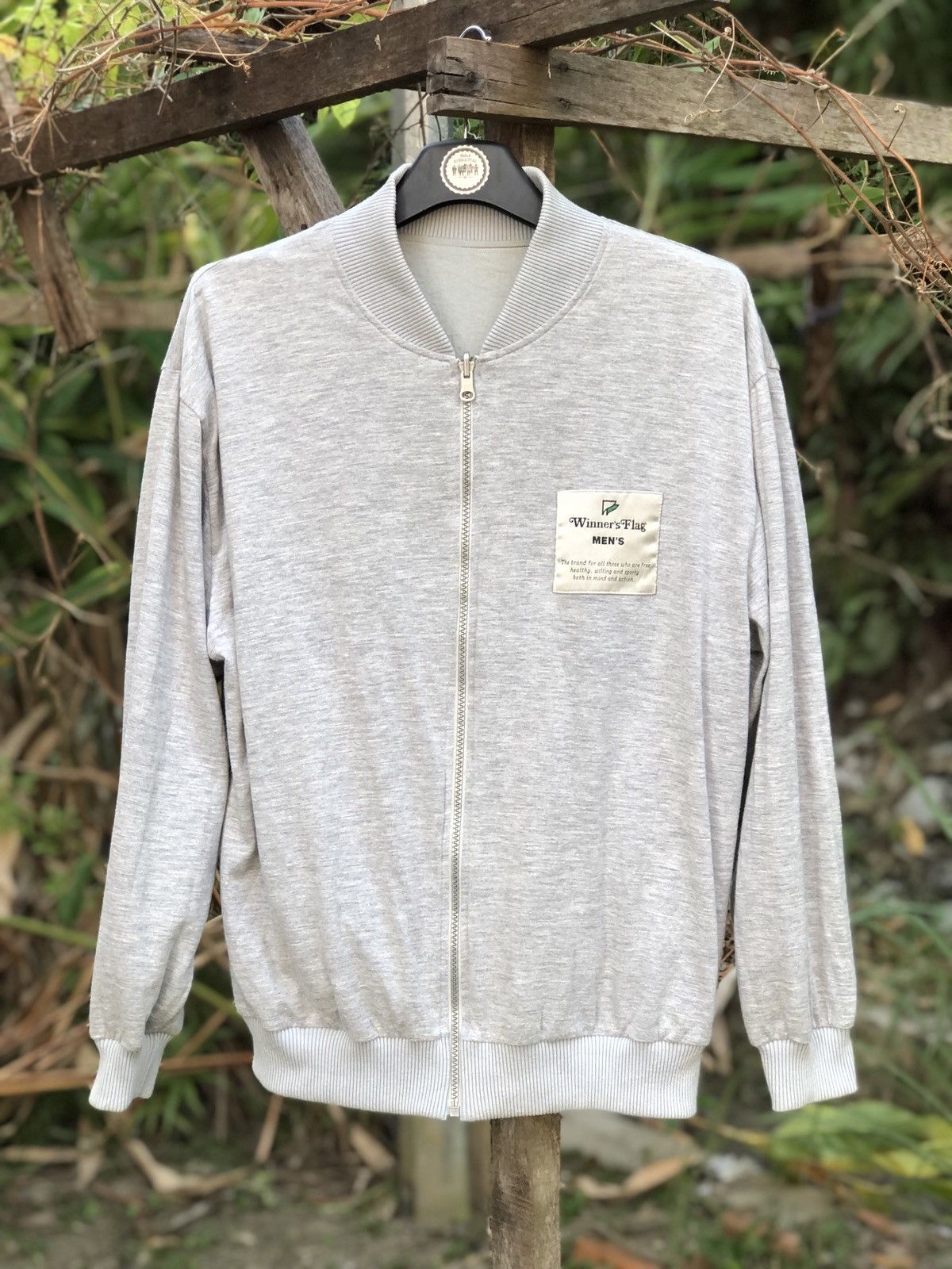 Japanese Brand Vintage 80's Riversable Bomber Style Jacket by Winners Flag Size US M / EU 48-50 / 2 - 4 Thumbnail