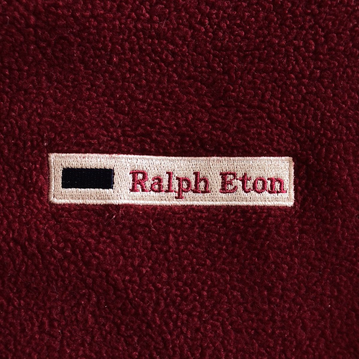 Ralph Lauren Vintage 90's Fleece Sweater Pullover by Ralph Eton Size US L / EU 52-54 / 3 - 8 Thumbnail