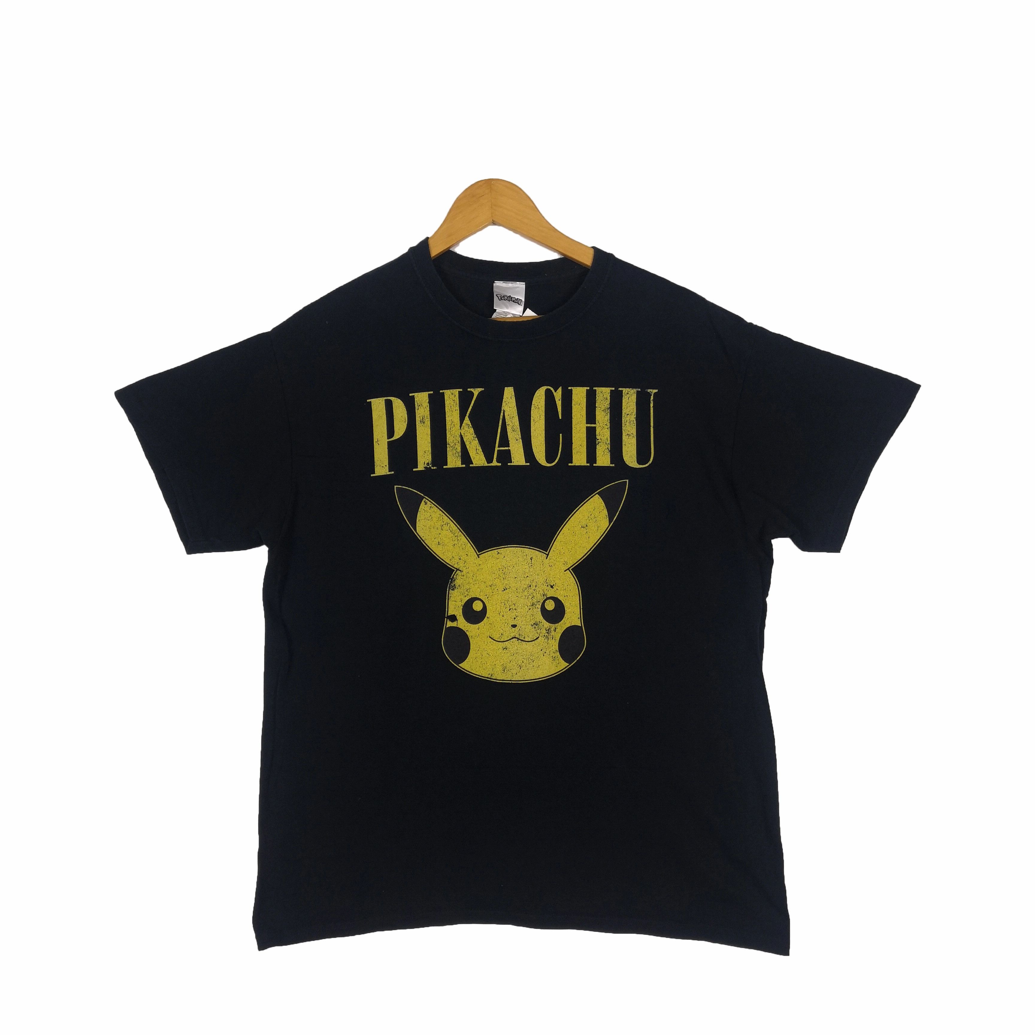 Vintage Y2K Pokemon PIKACHU T-Shirt Cartoon Anime Tees