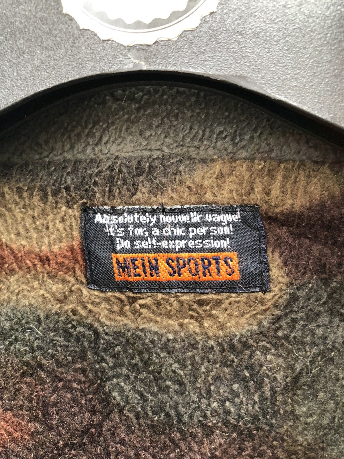 Japanese Brand Vintage 80's Fleece Camo Vest Outdoor Style Size US L / EU 52-54 / 3 - 9 Thumbnail