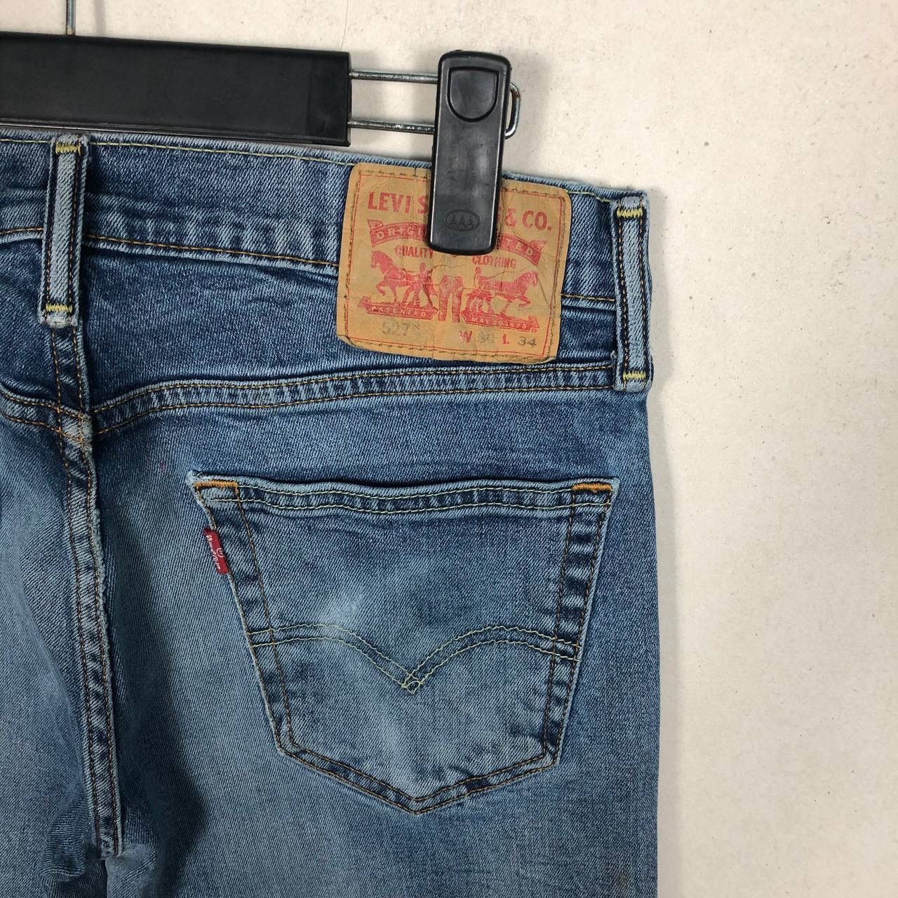Levi's × Levi's Made & Crafted × Levi's Vintage Clothing Vintage Levi’s Distressed Jeans Size 32" / US 10 / IT 46 - 5 Thumbnail