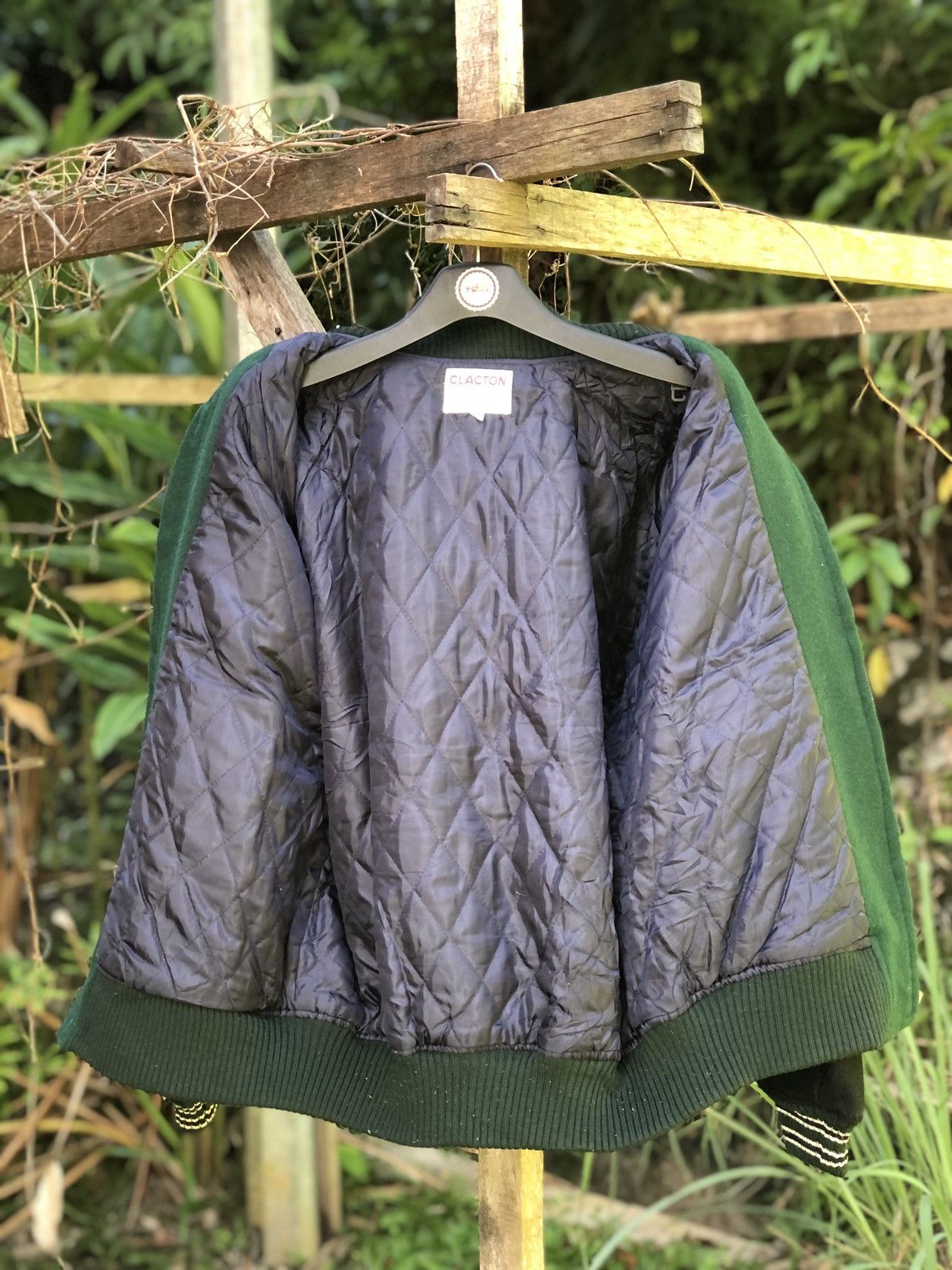 Japanese Brand × Vintage Vintage 80's Varsity Jacket Star Team 252 Bleecker Street Size US XL / EU 56 / 4 - 7 Thumbnail