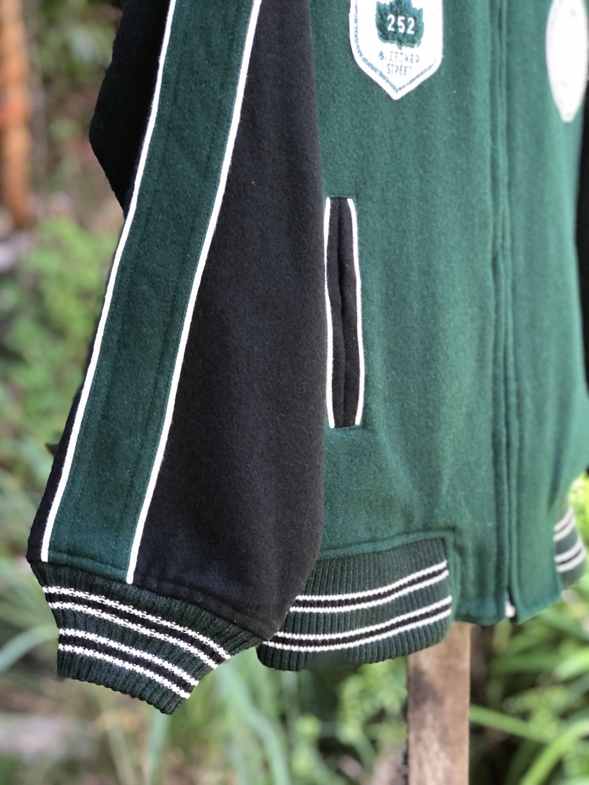 Japanese Brand × Vintage Vintage 80's Varsity Jacket Star Team 252 Bleecker Street Size US XL / EU 56 / 4 - 3 Thumbnail