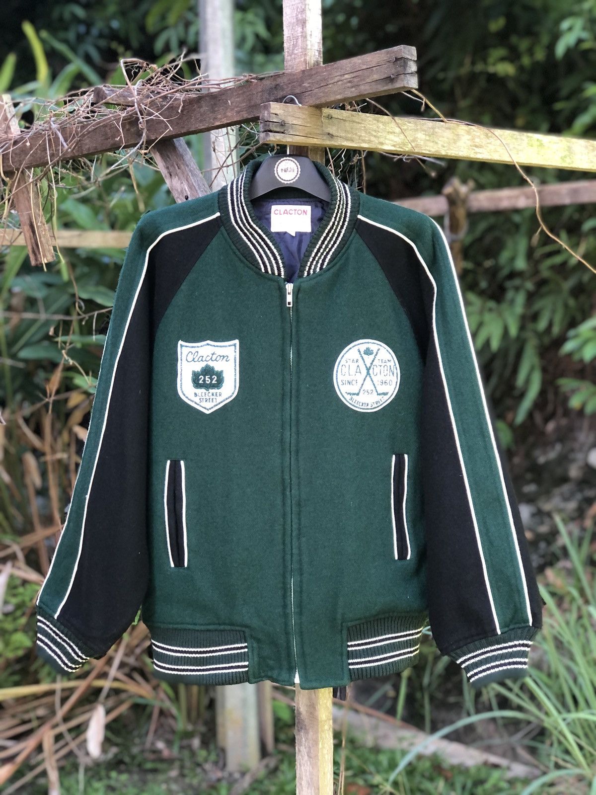 Japanese Brand × Vintage Vintage 80's Varsity Jacket Star Team 252 Bleecker Street Size US XL / EU 56 / 4 - 1 Thumbnail