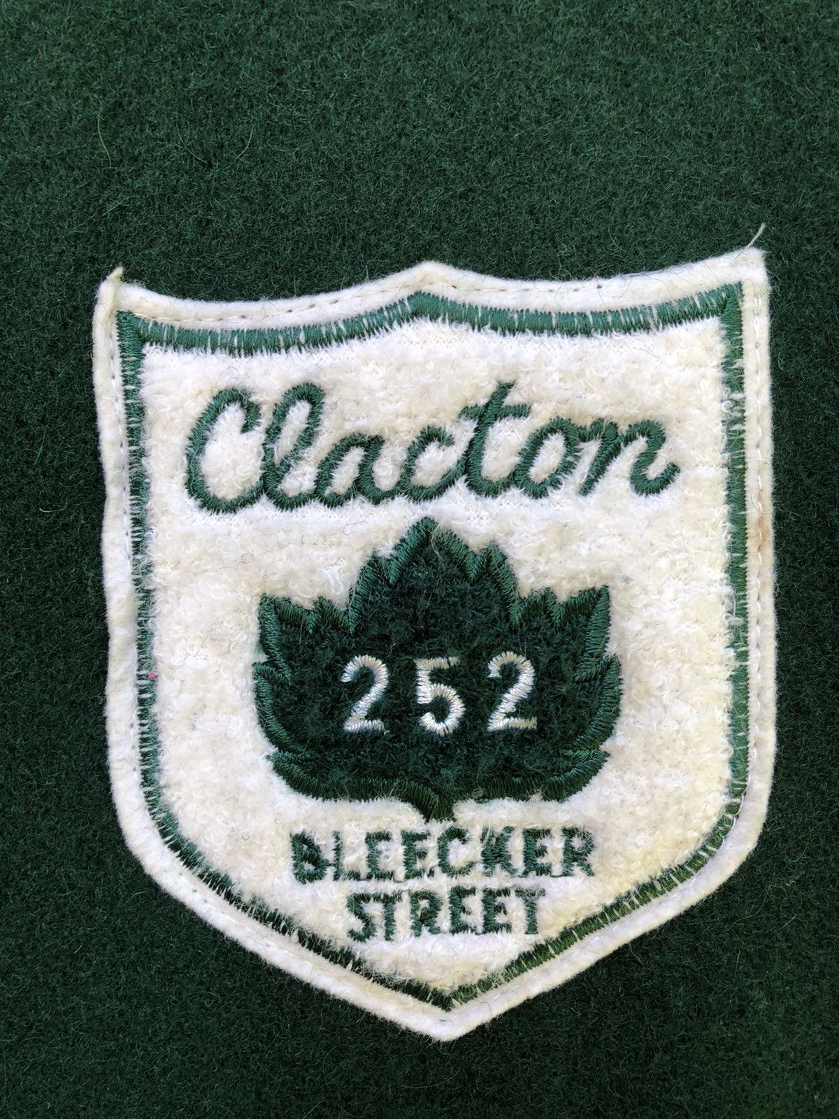 Japanese Brand × Vintage Vintage 80's Varsity Jacket Star Team 252 Bleecker Street Size US XL / EU 56 / 4 - 8 Thumbnail