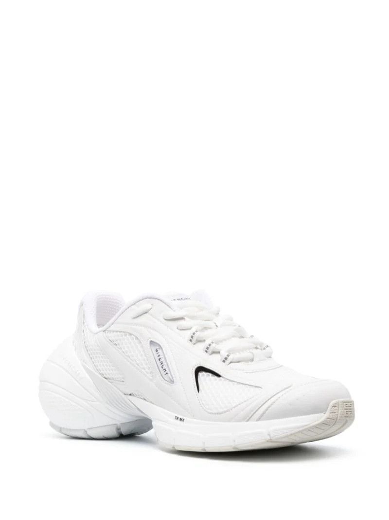 White TK-MX Mesh Low-Top Sneakers