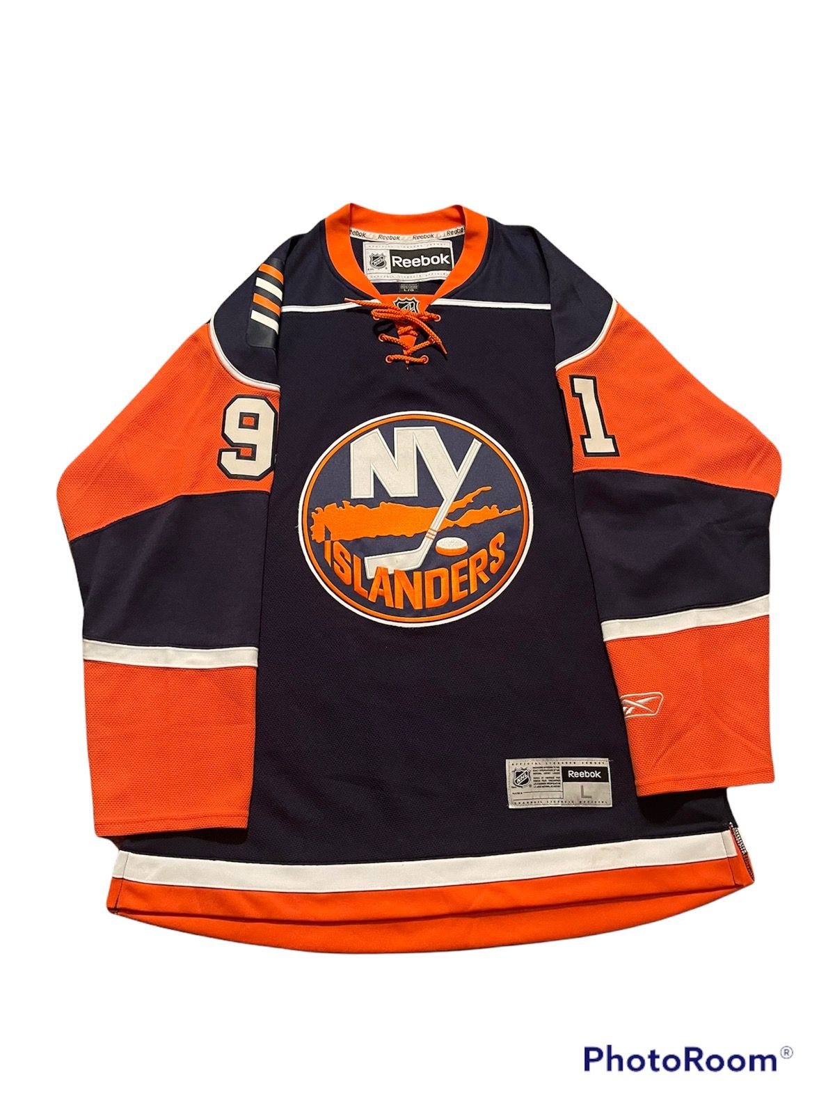 Vintage New York Islanders John Tavares #91 Hockey Jersey Large Size US L / EU 52-54 / 3 - 1 Preview