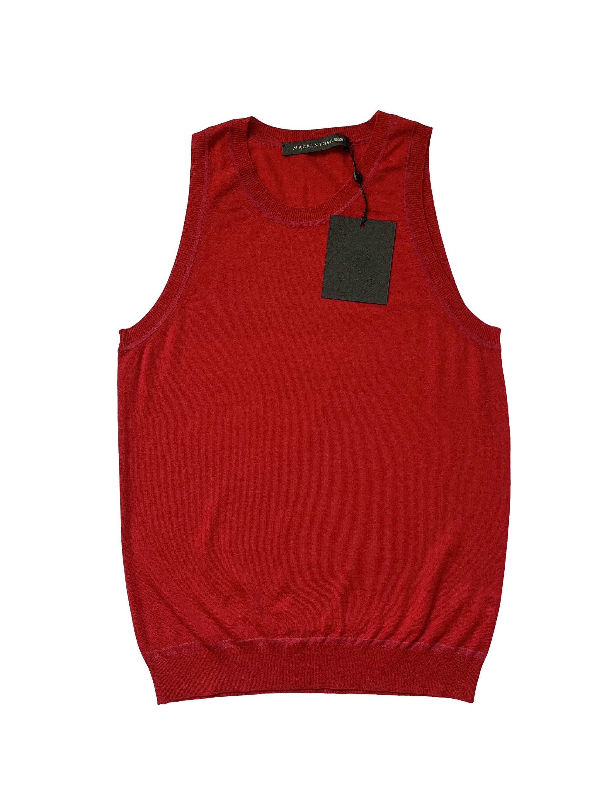 Mackintosh ⚡️QUICK SALE⚡️Kiko Kostadinov Mackintosh Red Knit Tank | Grailed