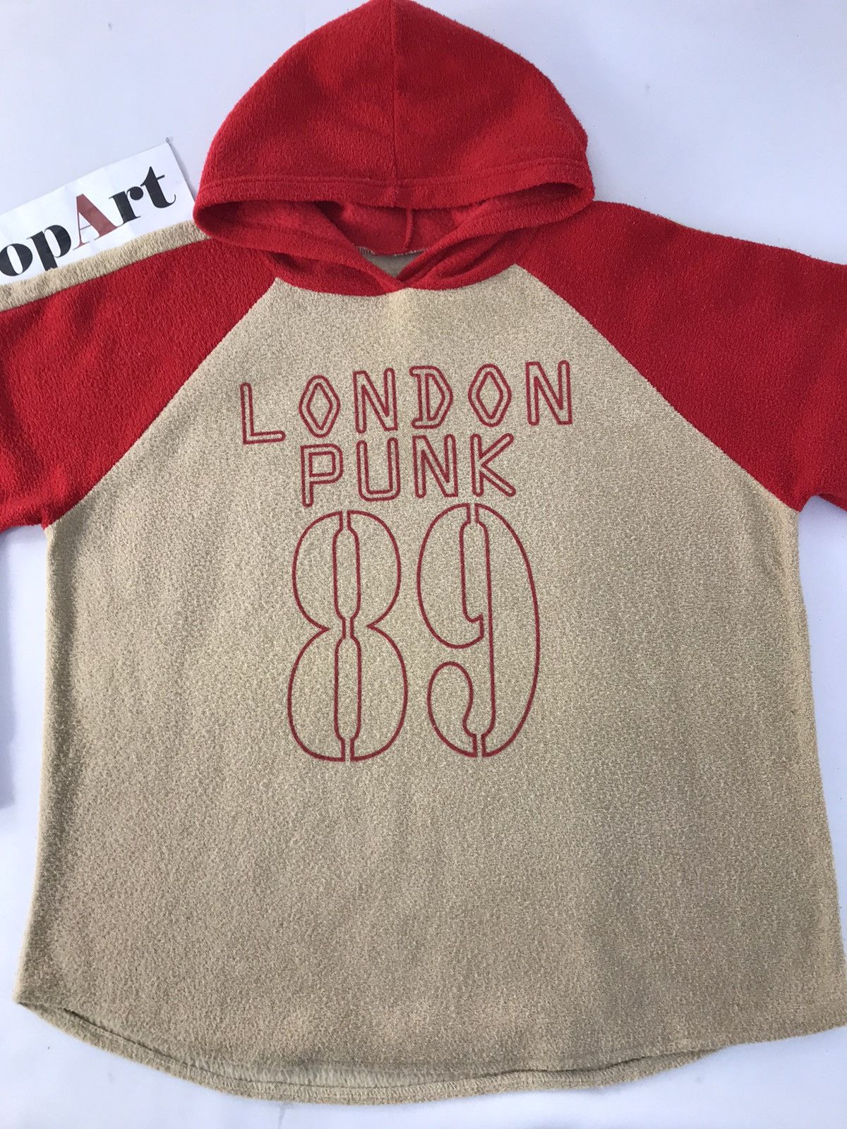 Japanese Brand Vintage Sweatshirt Hoodie Big Logo London Punk 89 Size US L / EU 52-54 / 3 - 3 Thumbnail