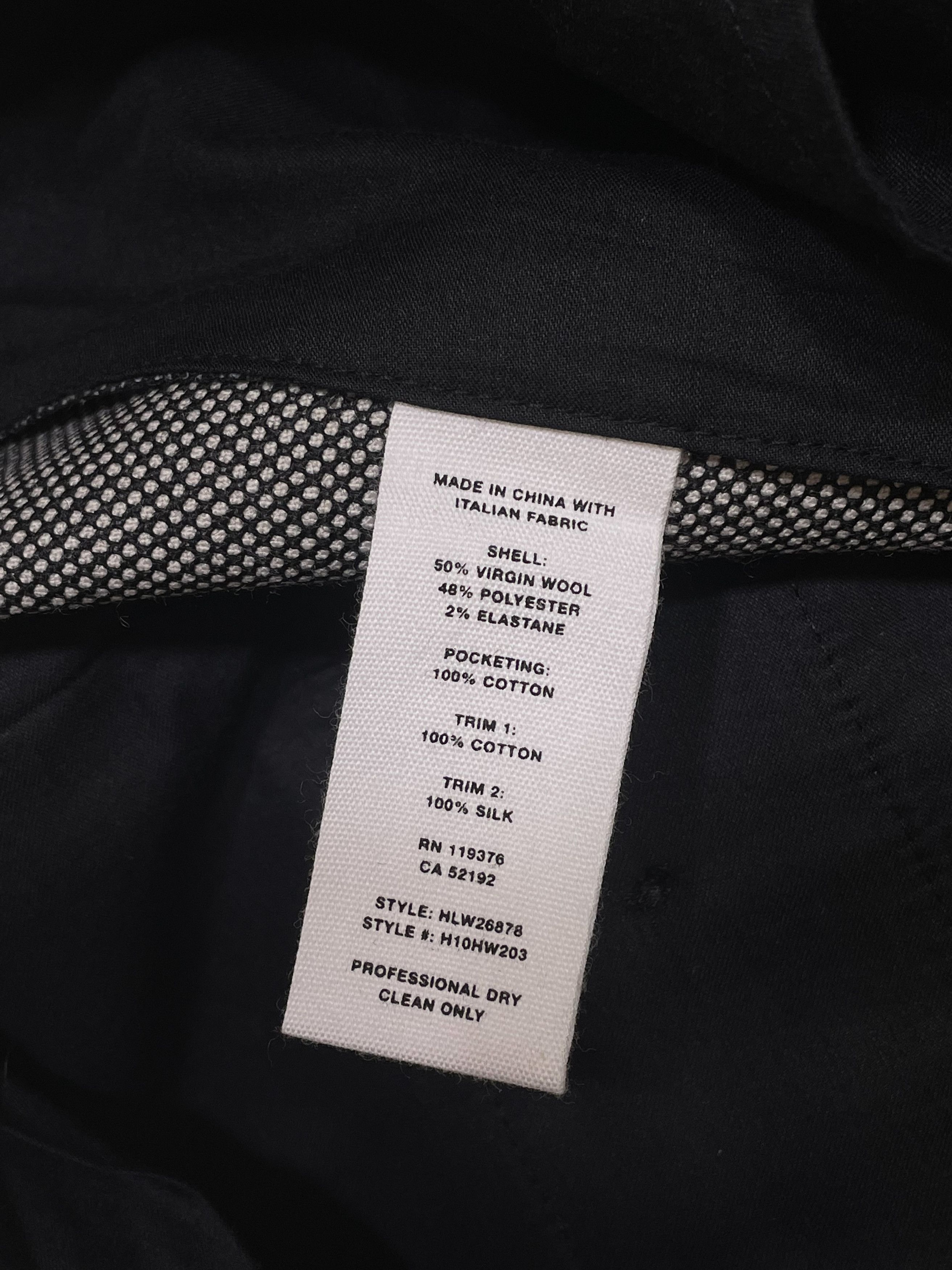 Helmut Lang ⚡️QUICK SALE⚡️Helmut Lang Black White Pattern Trousers Size 26" / US 2 / IT 38 - 5 Thumbnail