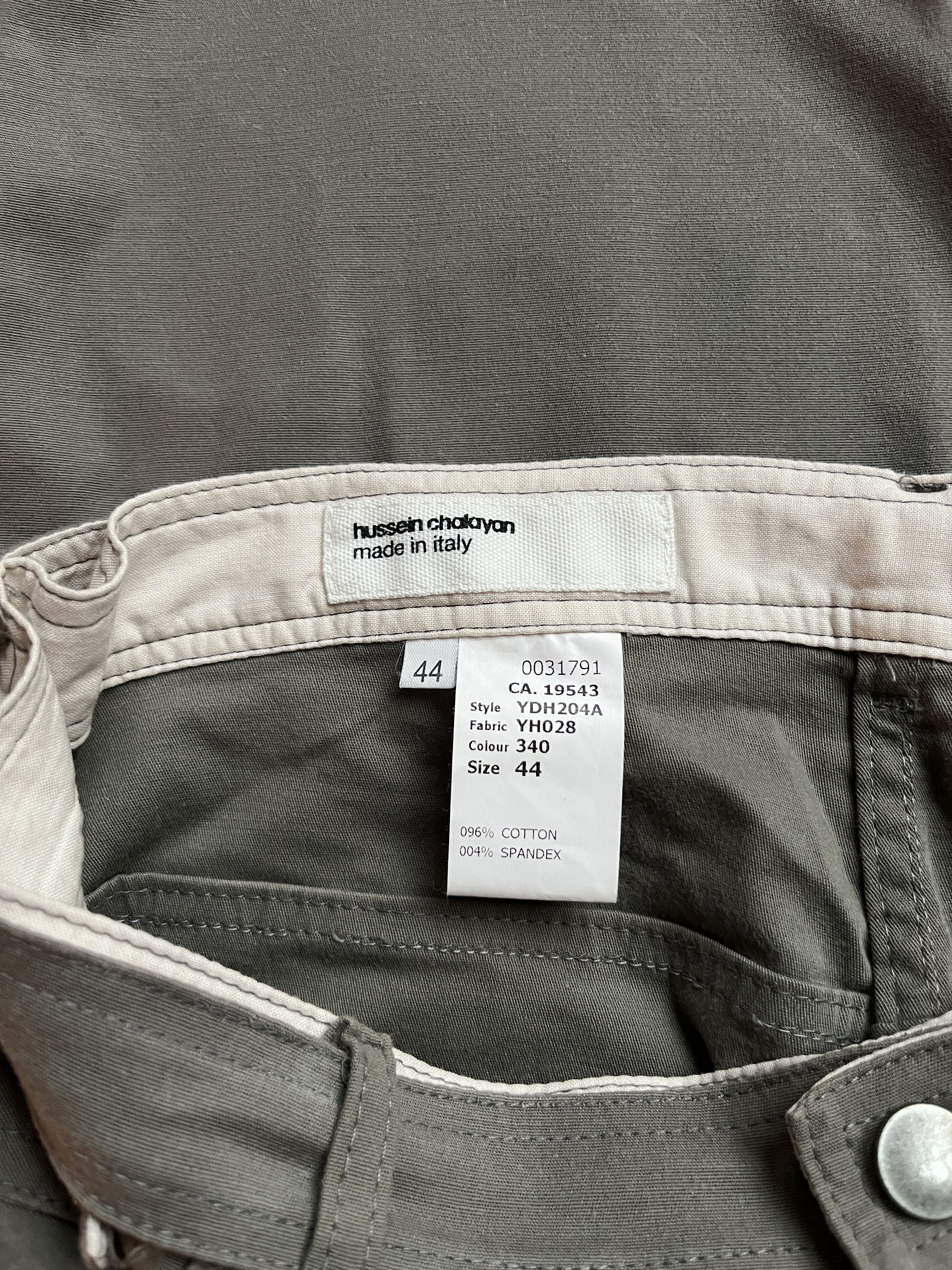 Hussein Chalayan ⚡️QUICK SALE⚡️Hussein Chalayan Light Khaki Pants Trousers Size 30" / US 8 / IT 44 - 3 Thumbnail